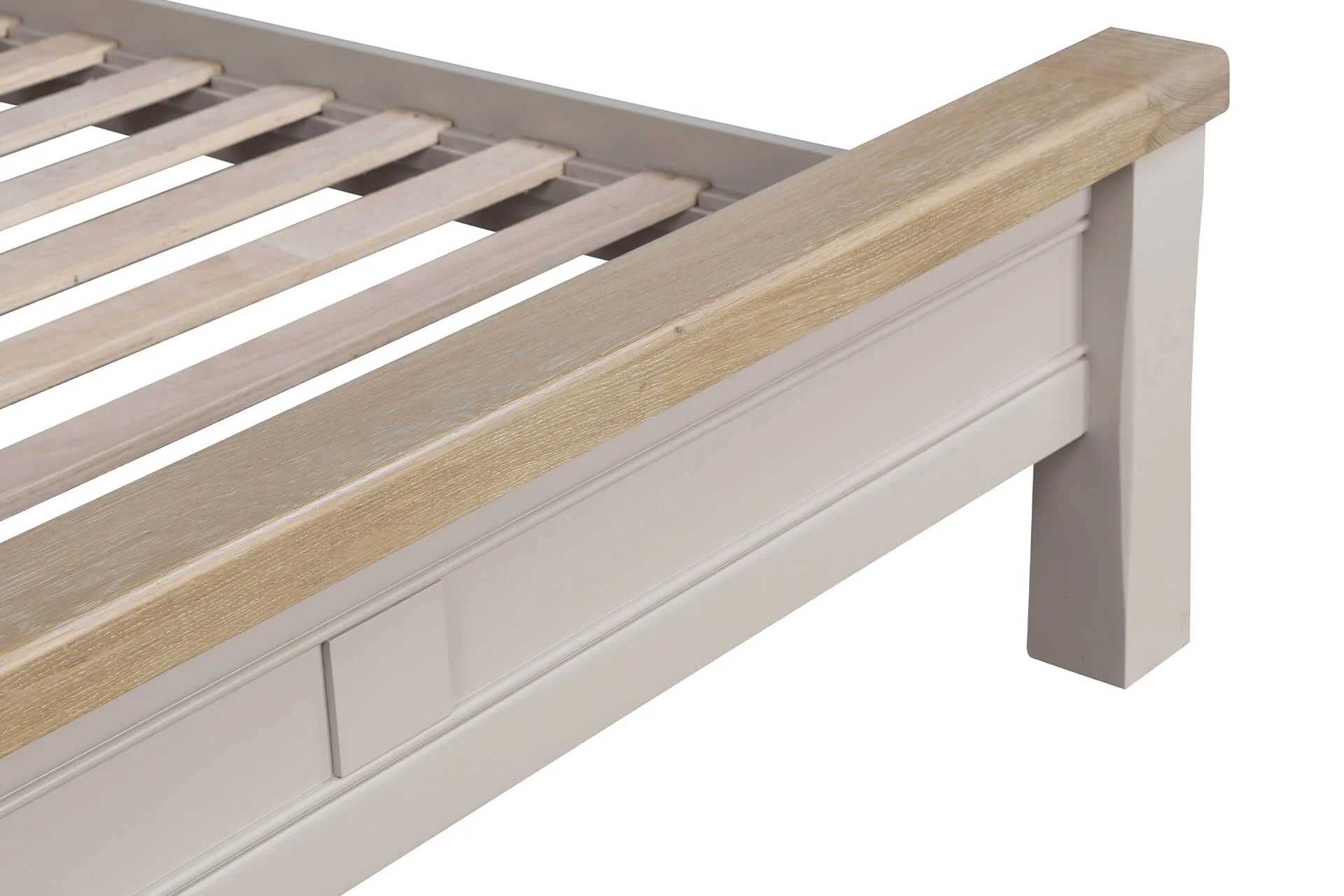 Doune King Size Bed Taupe 5ft - Image 5