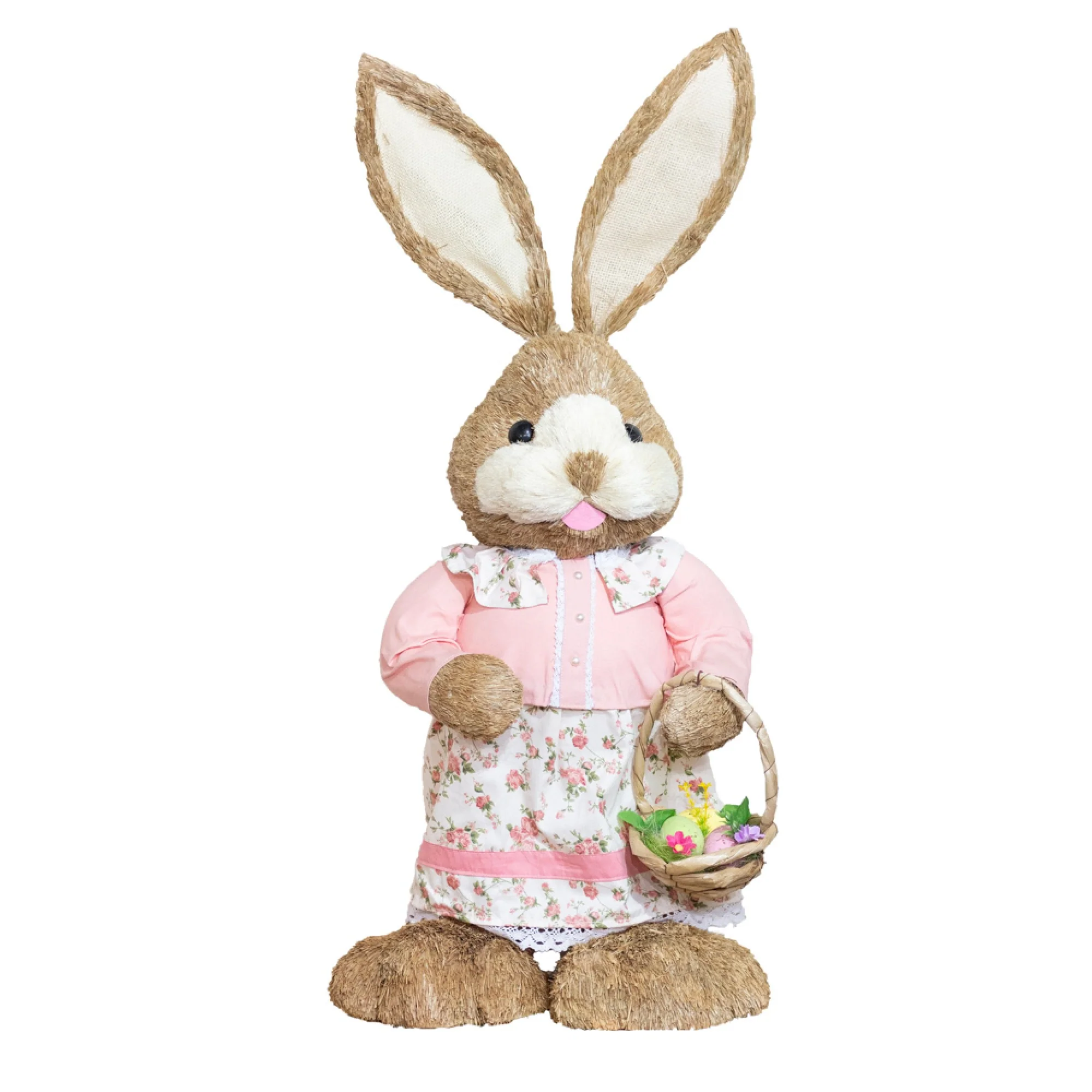 Easter Bunny Girl With Basket 96 cm