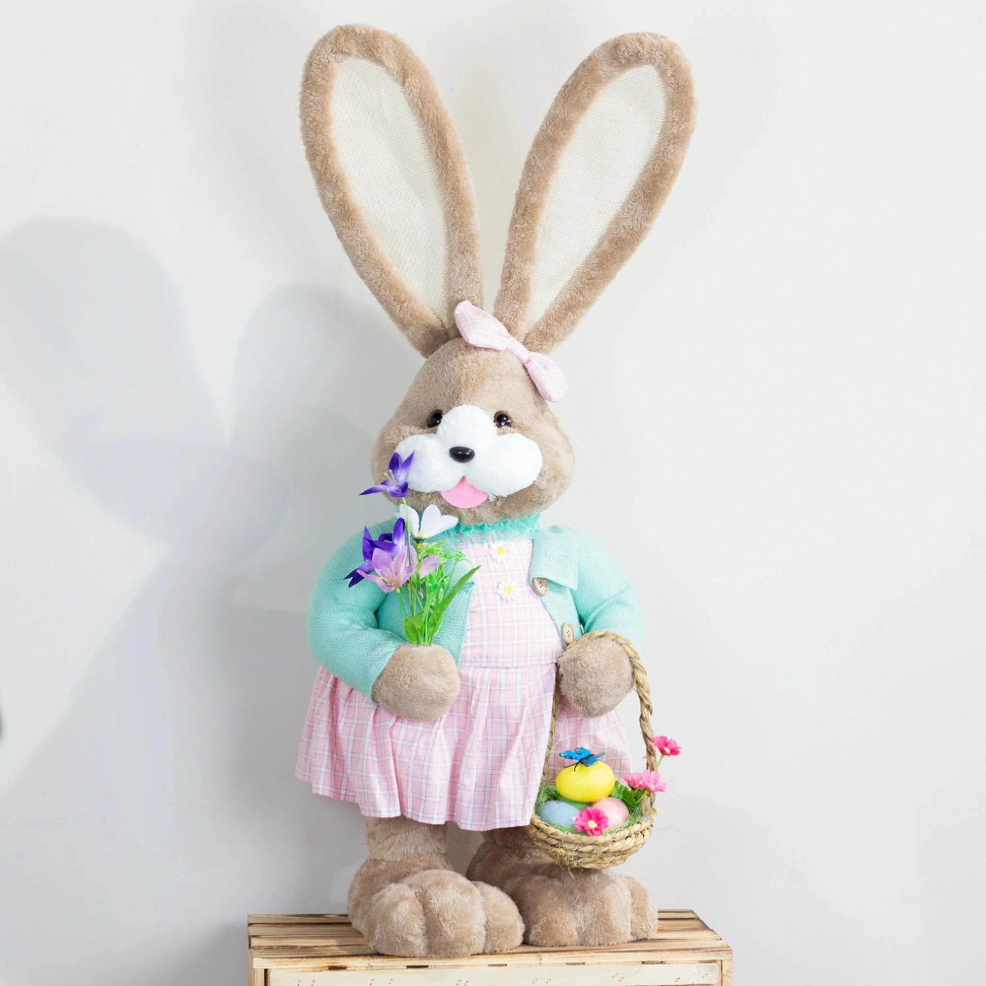 Easter Bunny With Eggs Girl 92 cm - Image 3