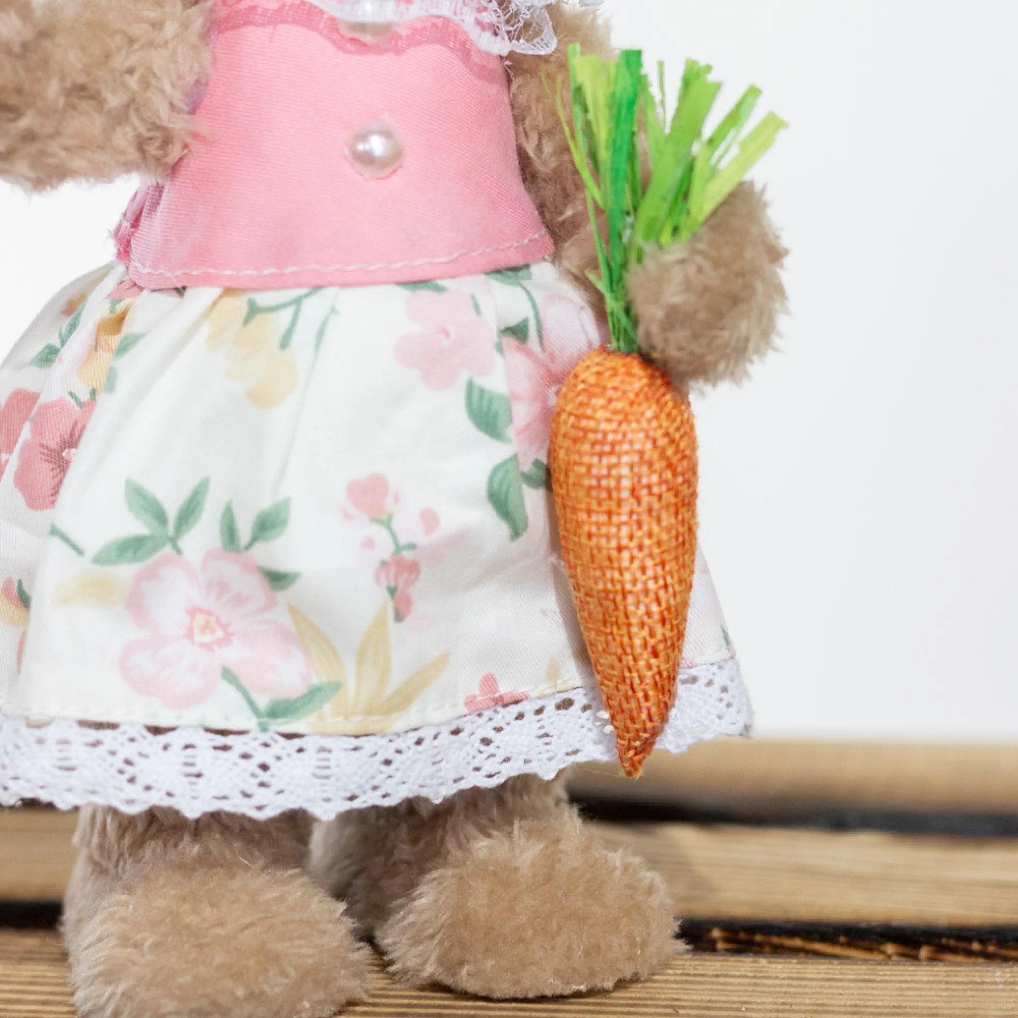 Easter Bunny With Toadstools Girl 26 cm - Image 3