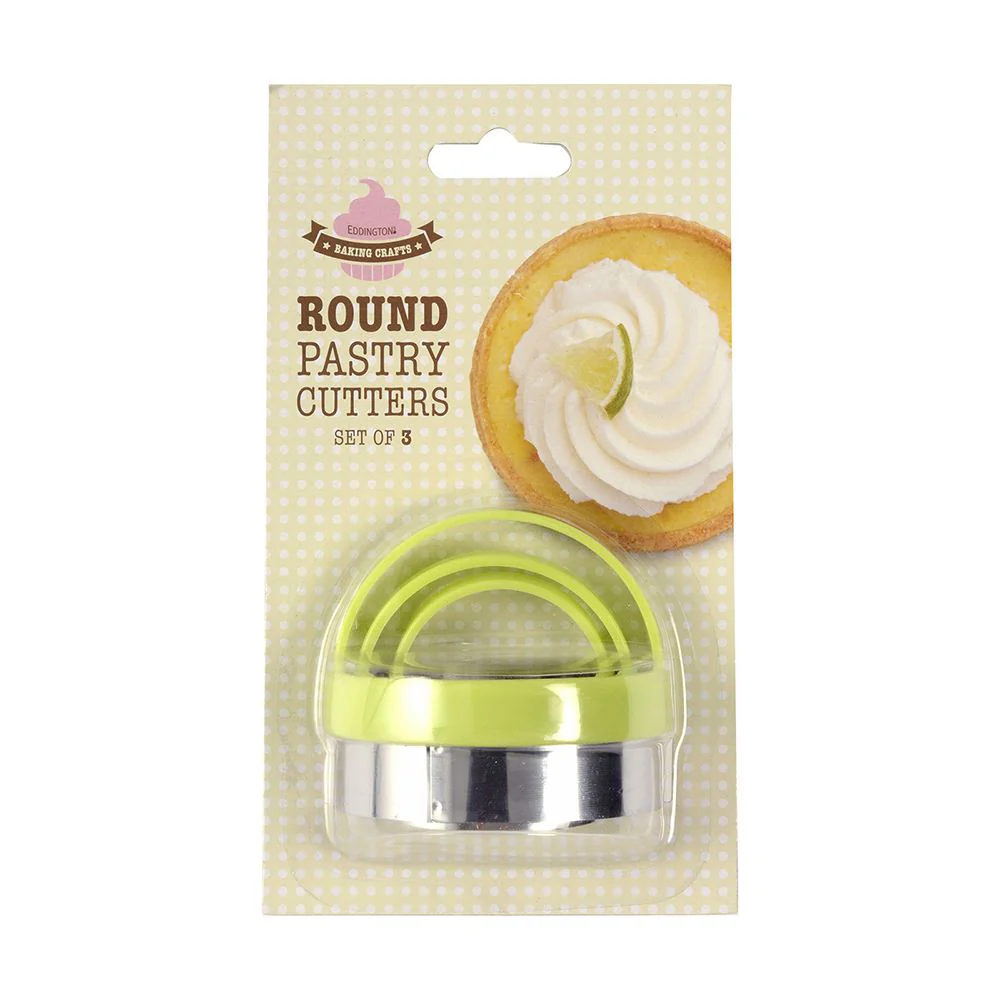 Eddingtons Round Pastry Cutters Set of 3 - Image 2