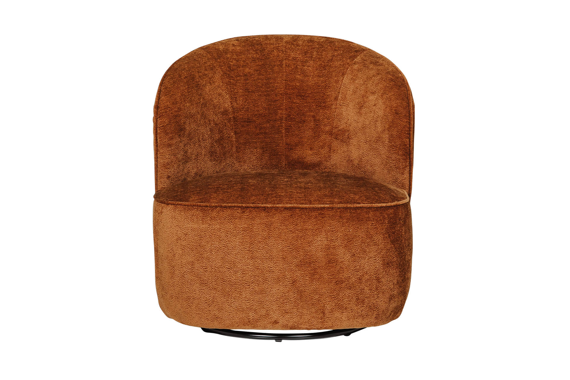 Edie Swivel Accent Chair Rust - Image 3