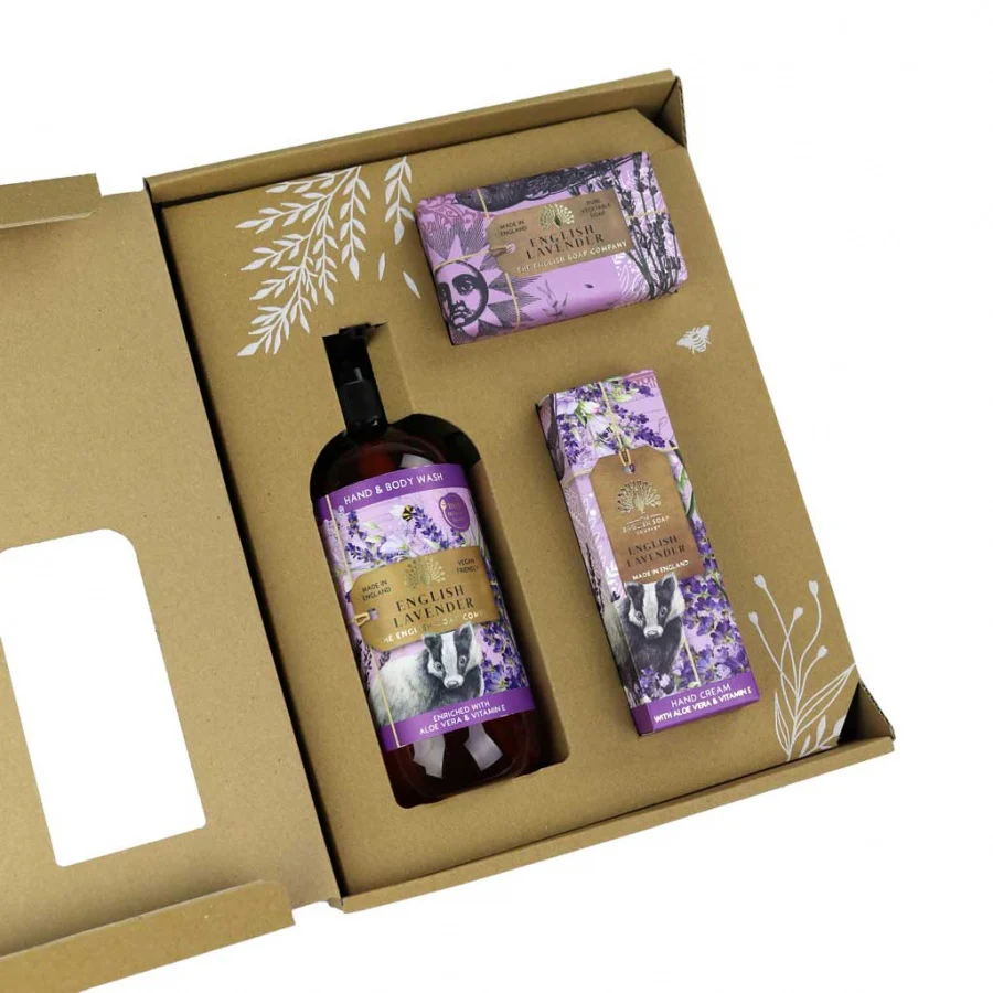 English Soap Co Hand And Body Gift Set Lavender