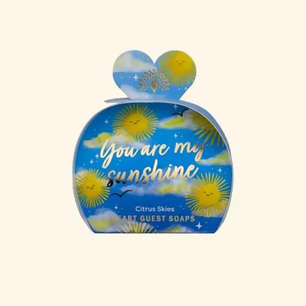 Occasions Citrus Skies You Are My Sunshine Heart Guest Soaps