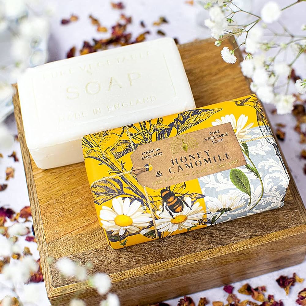 English Soap Co Soap Bar Honey and Chamomile - Image 2