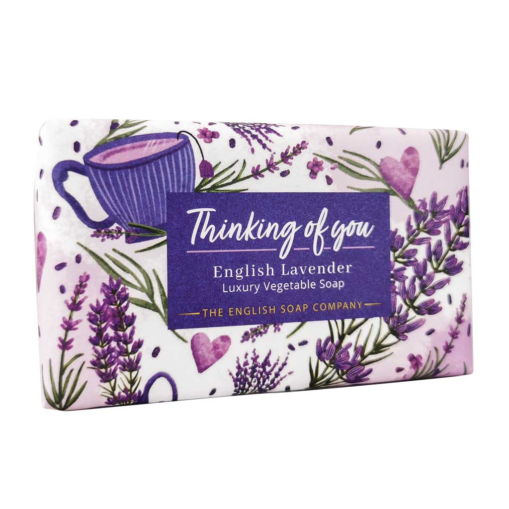 English Soap Co Bar Thinking Of You Lavender
