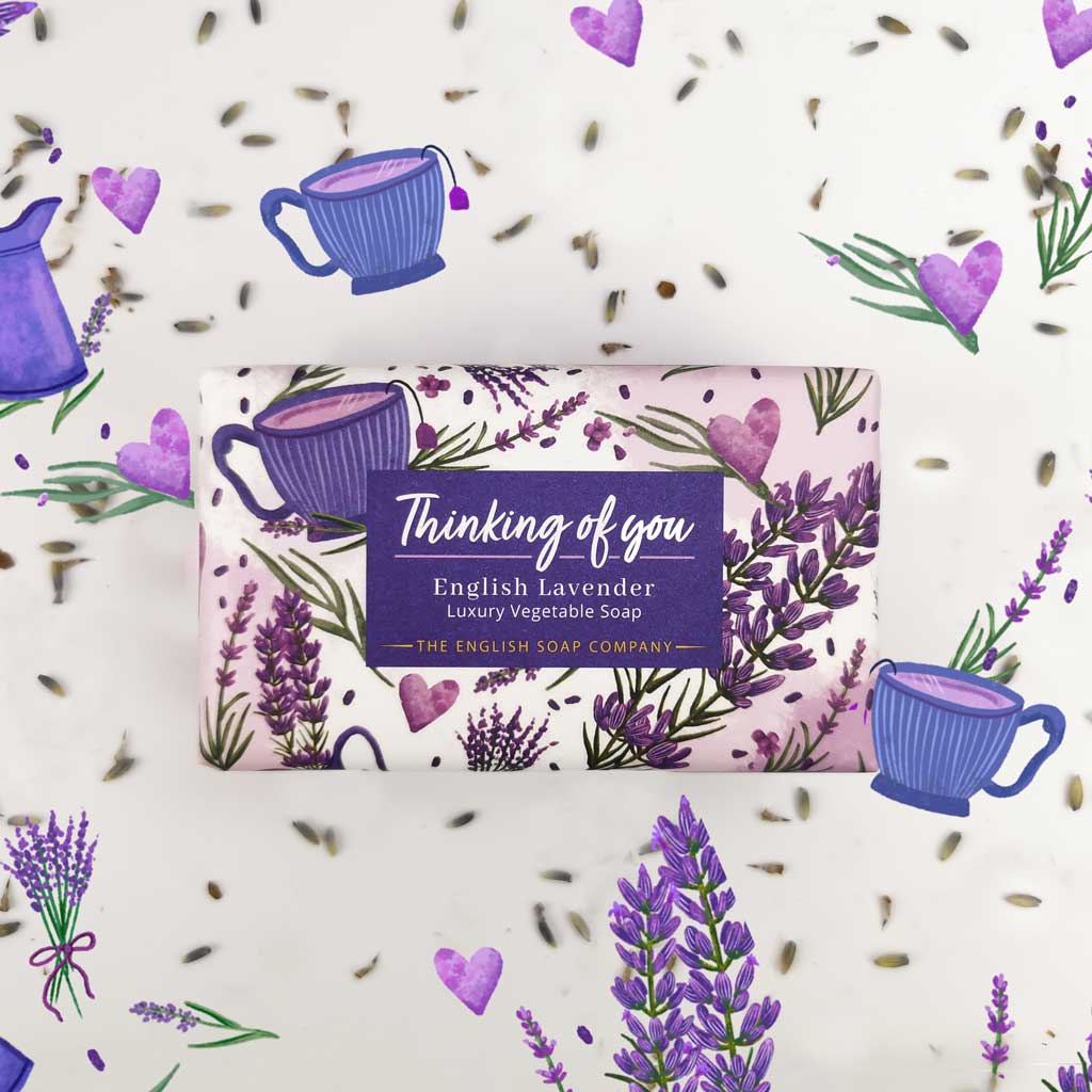 English Soap Co Bar Thinking Of You Lavender - Image 3