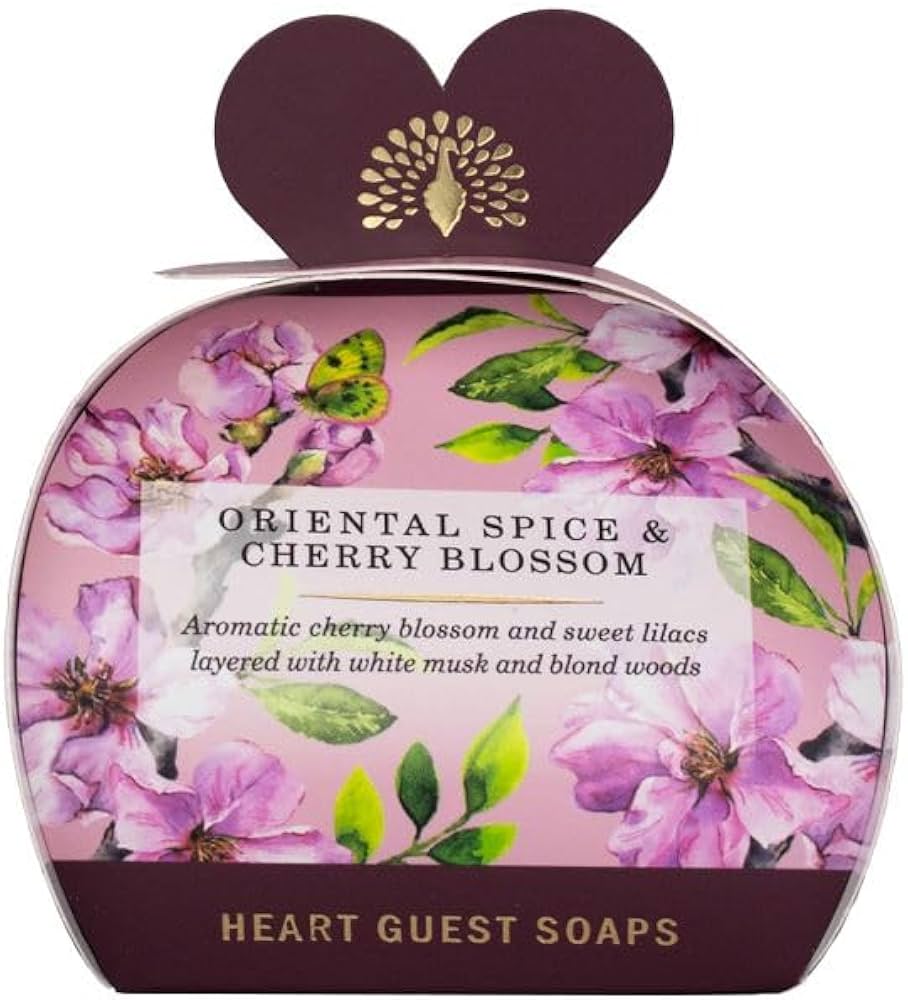 English Soap Co Oriental Spice & Cherry Blossom Gift Set 3x20g