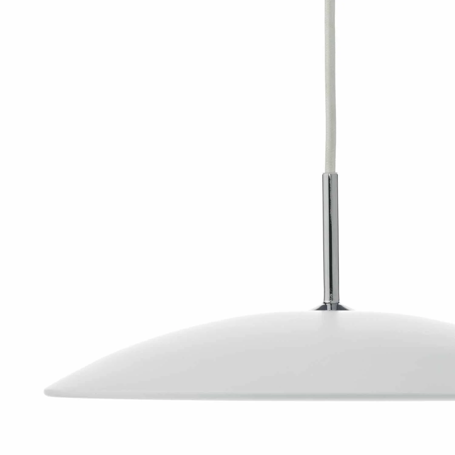 Enoch Pendant White & Stainless Steel LED - Ceiling Lighting Collection - Image 3
