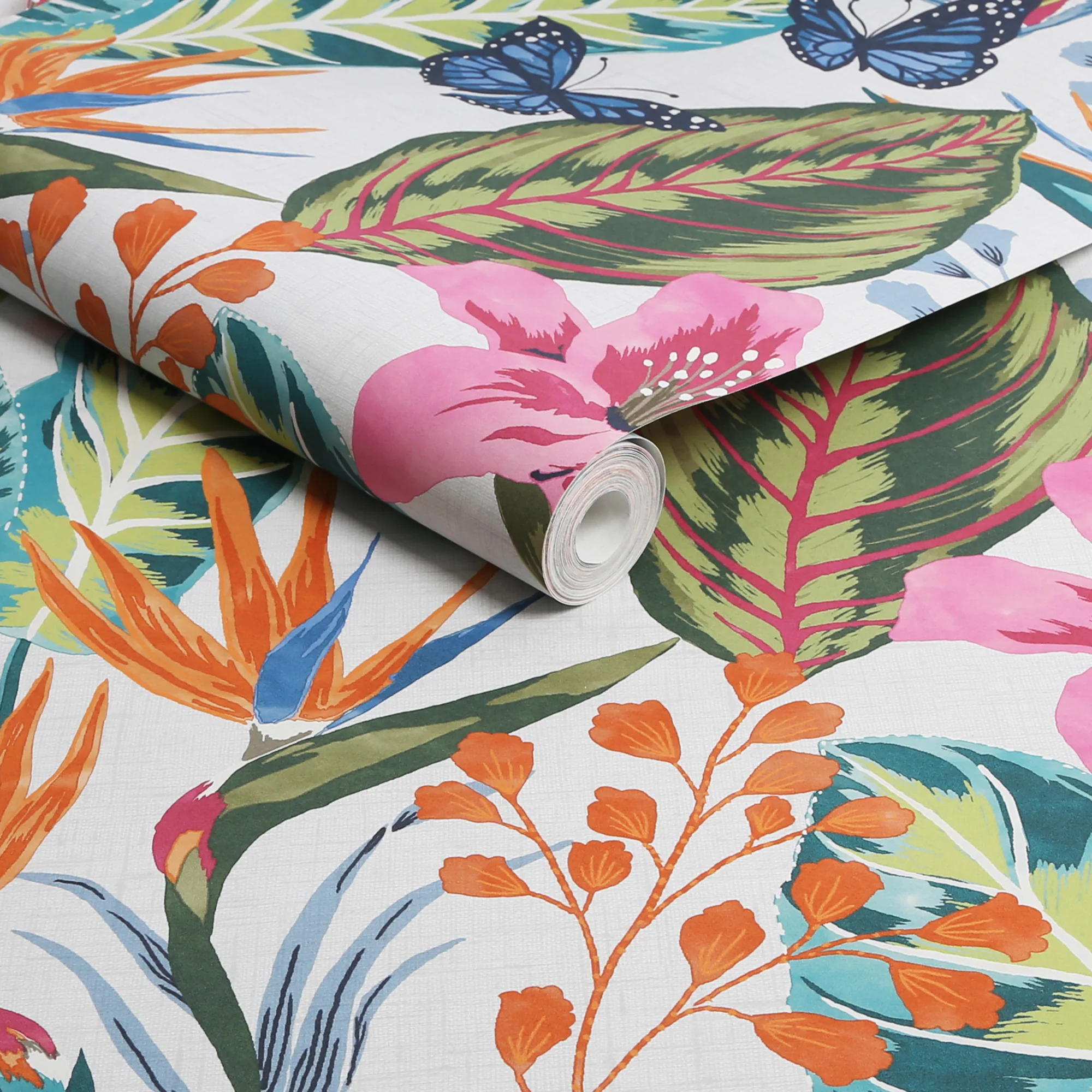 Envy Eden Day Wallpaper - Floral Leaves Modern Wall Covering - Image 3