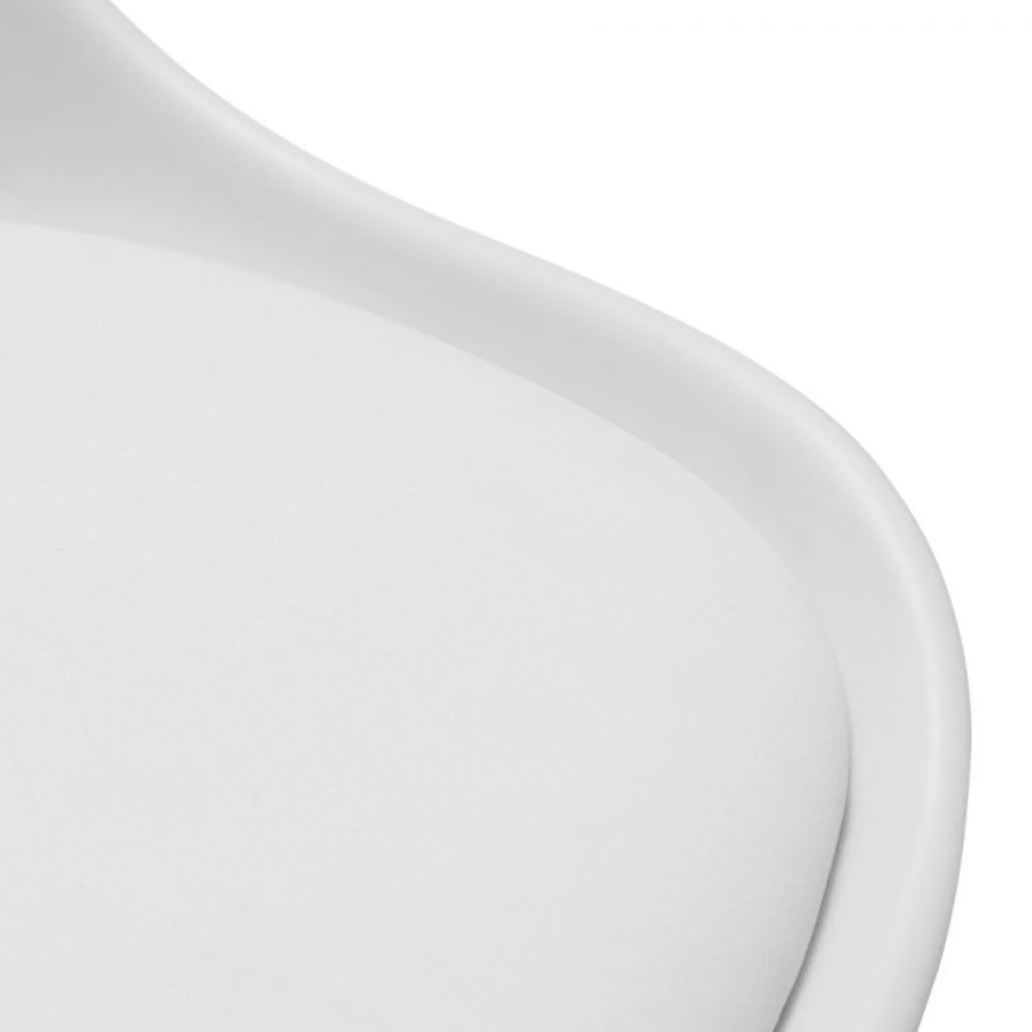 Erika Office Chair White/Chrome - Image 4