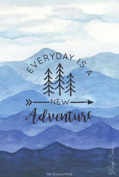 Willowbrook Fresh Scents Every Day Adventure Mountain Scented Sachet