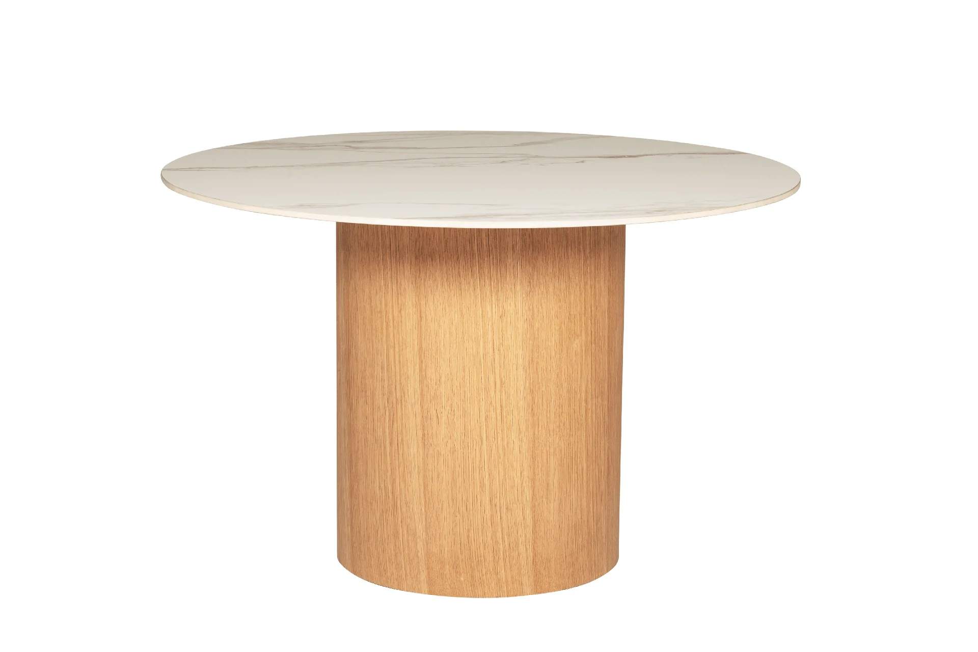 Evie Round Dining Table Sand - Image 3