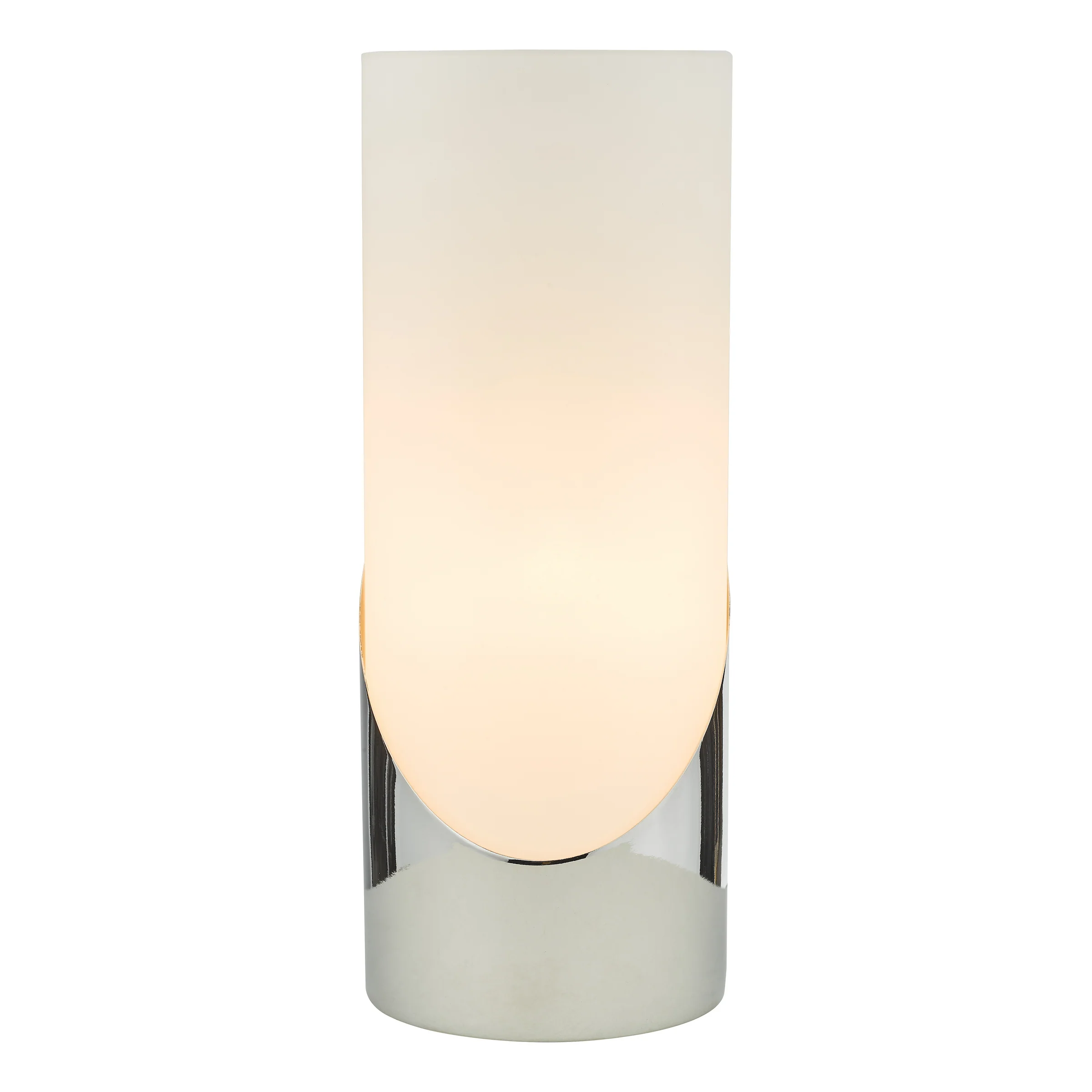 Faris Touch Table Lamp Polished Chrome Opal Glass - Table Lamp Lighting - Image 3