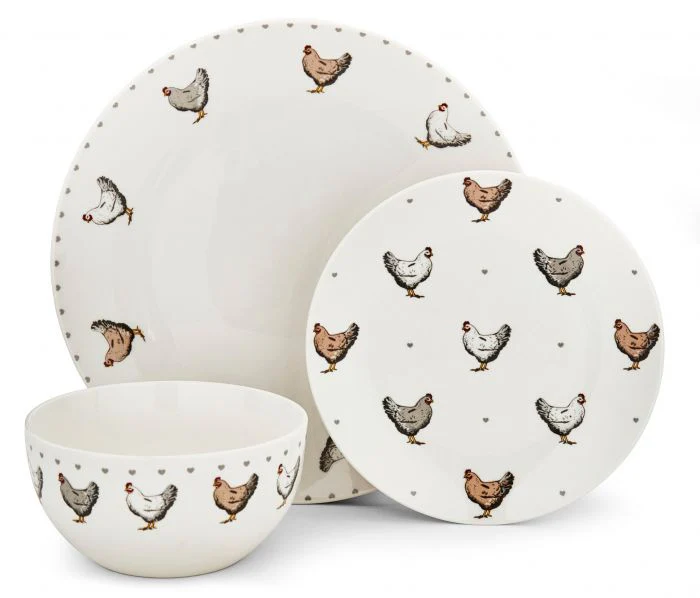 Farmers Kitchen 12 Piece Dinner Set