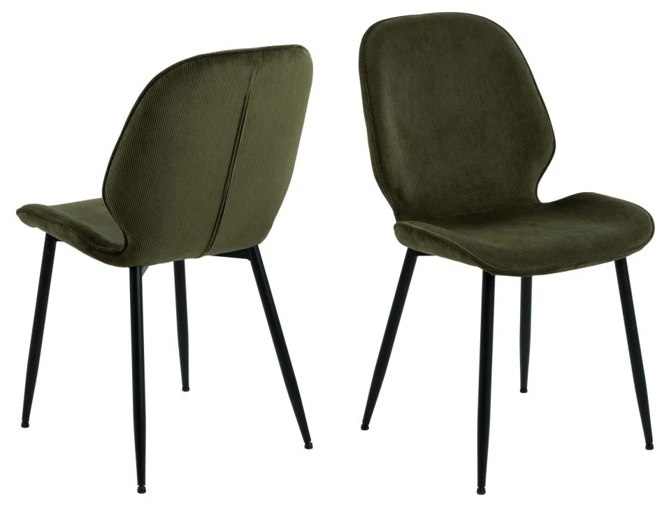 Femke Dining Chair Olive Green