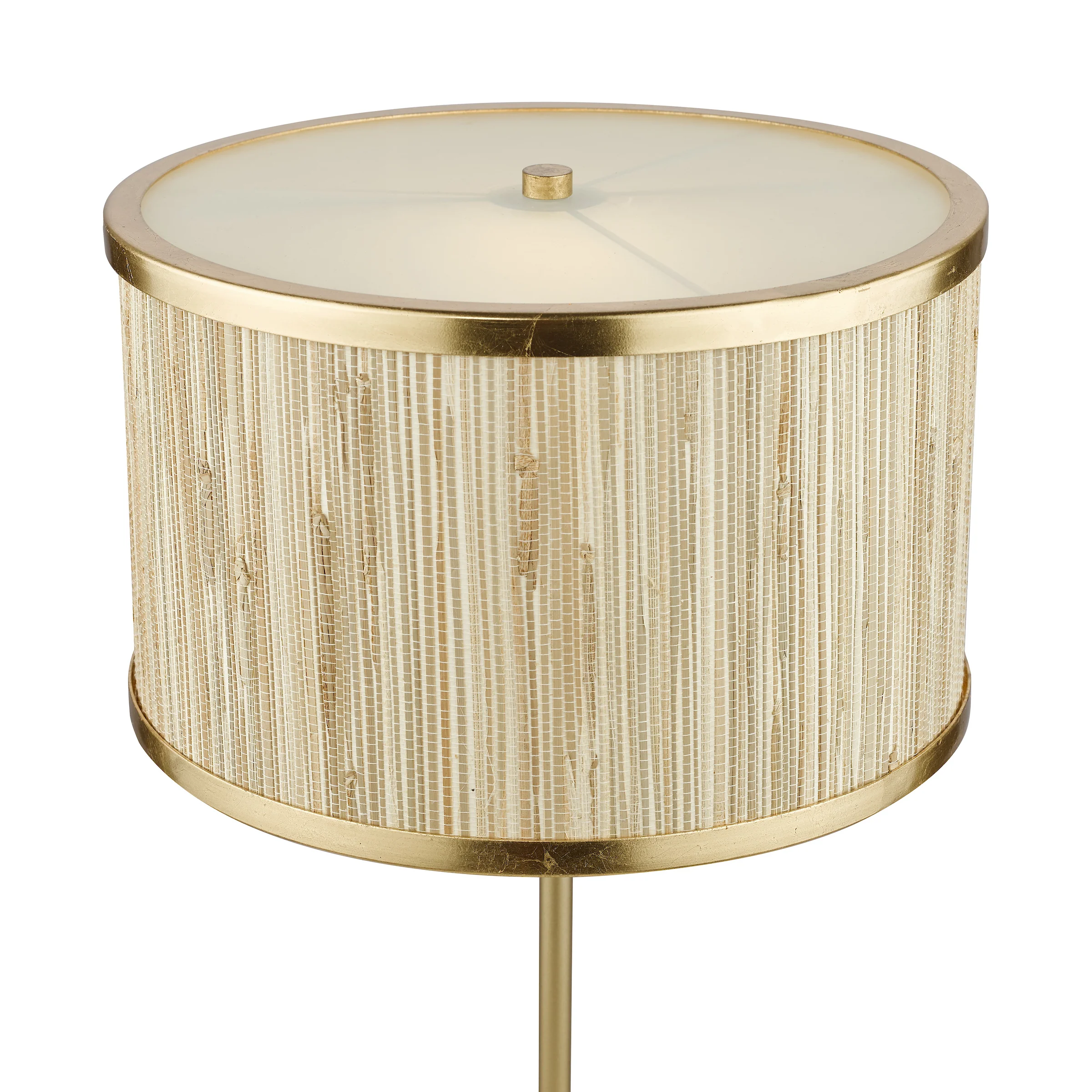 Fenella Table Lamp Gold Leaf With Seagrass Shade - Table Lamp for Home Decor - Image 5
