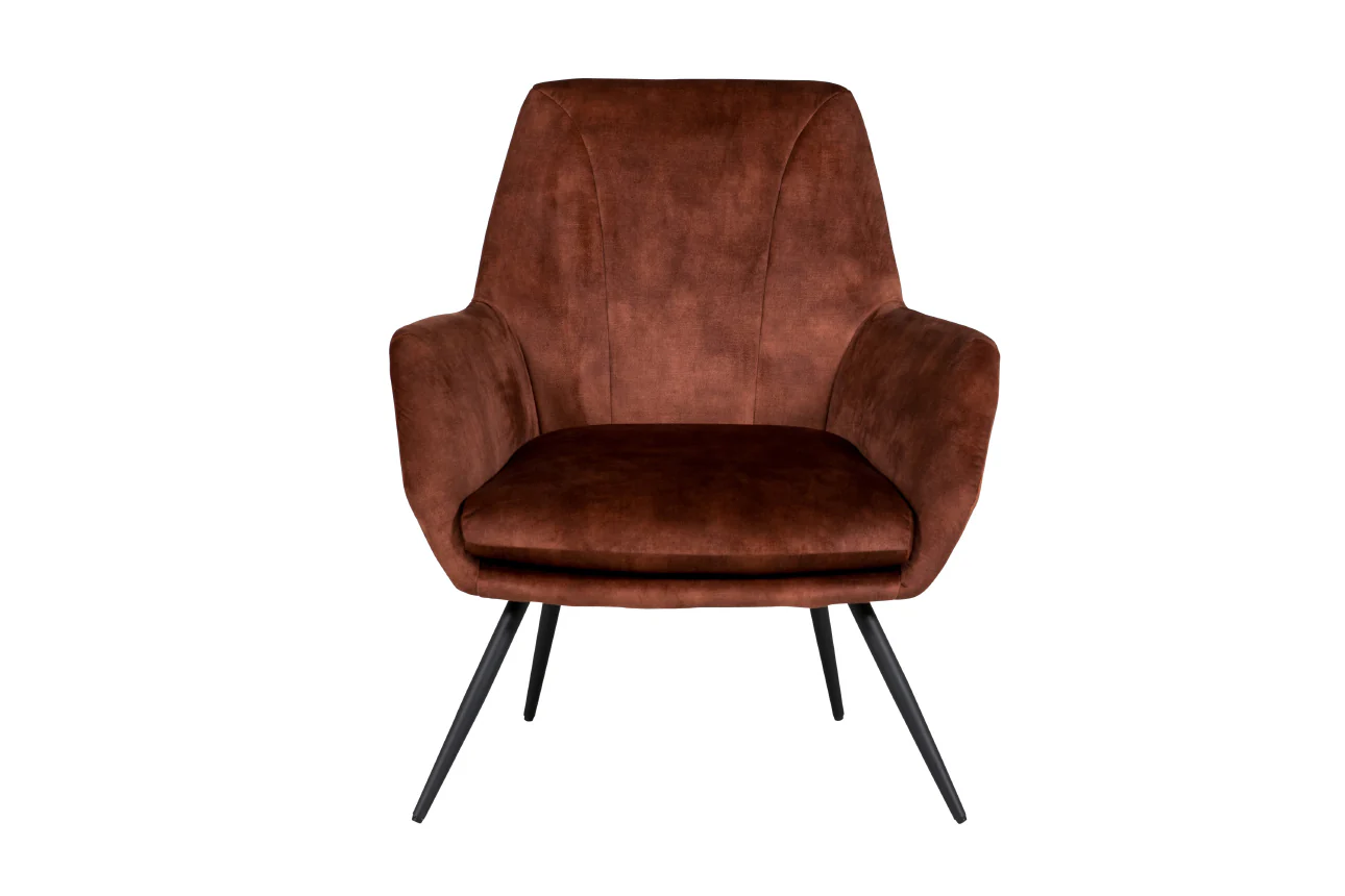 Flynn Accent Chair Rust - Occasional Living Room Chair - Image 5