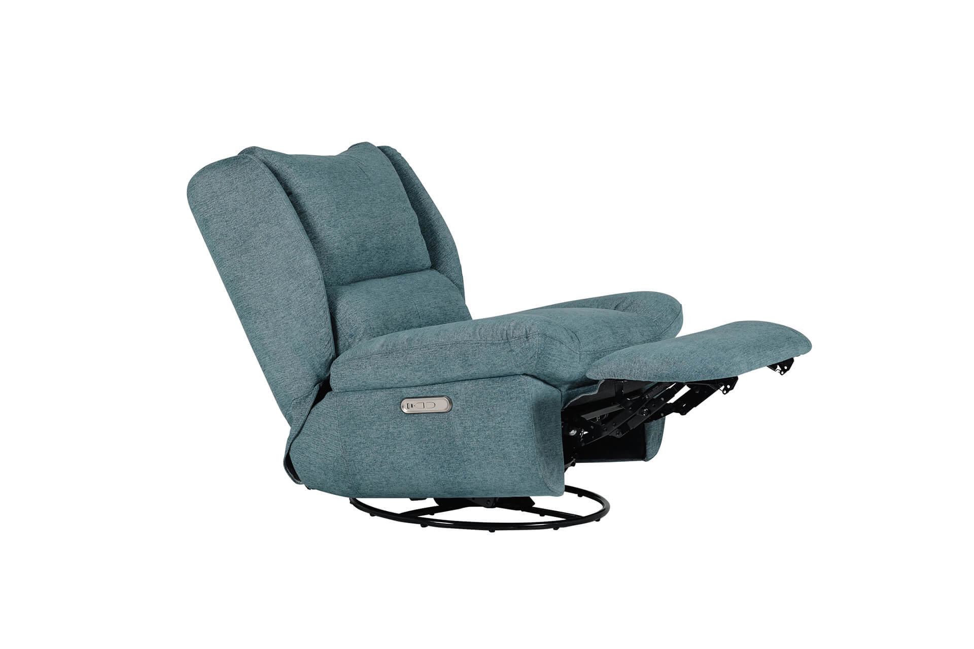 Freddy Electric Reclining Swivel Glider Chair Marine - Image 4