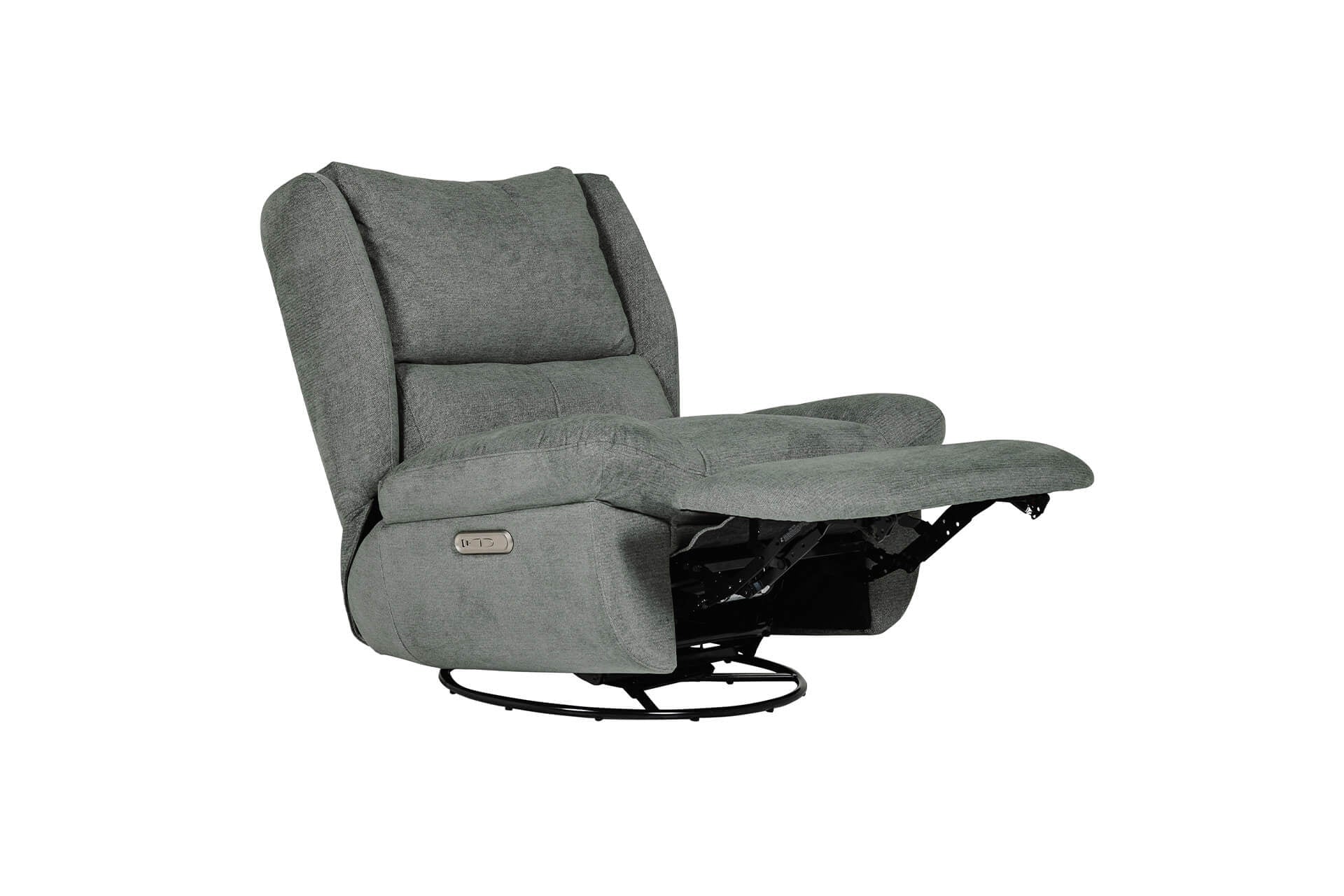 Freddy Electric Reclining Swivel Glider Chair Sage - Image 3