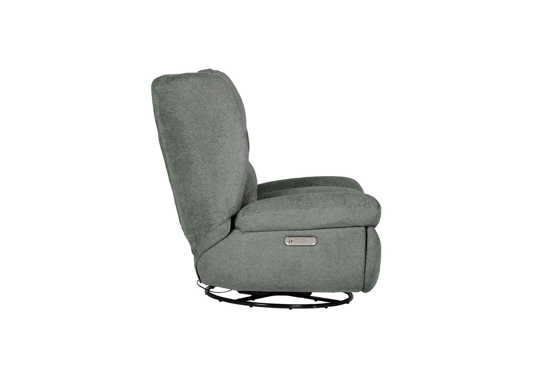 Freddy Electric Reclining Swivel Glider Chair Sage - Image 6