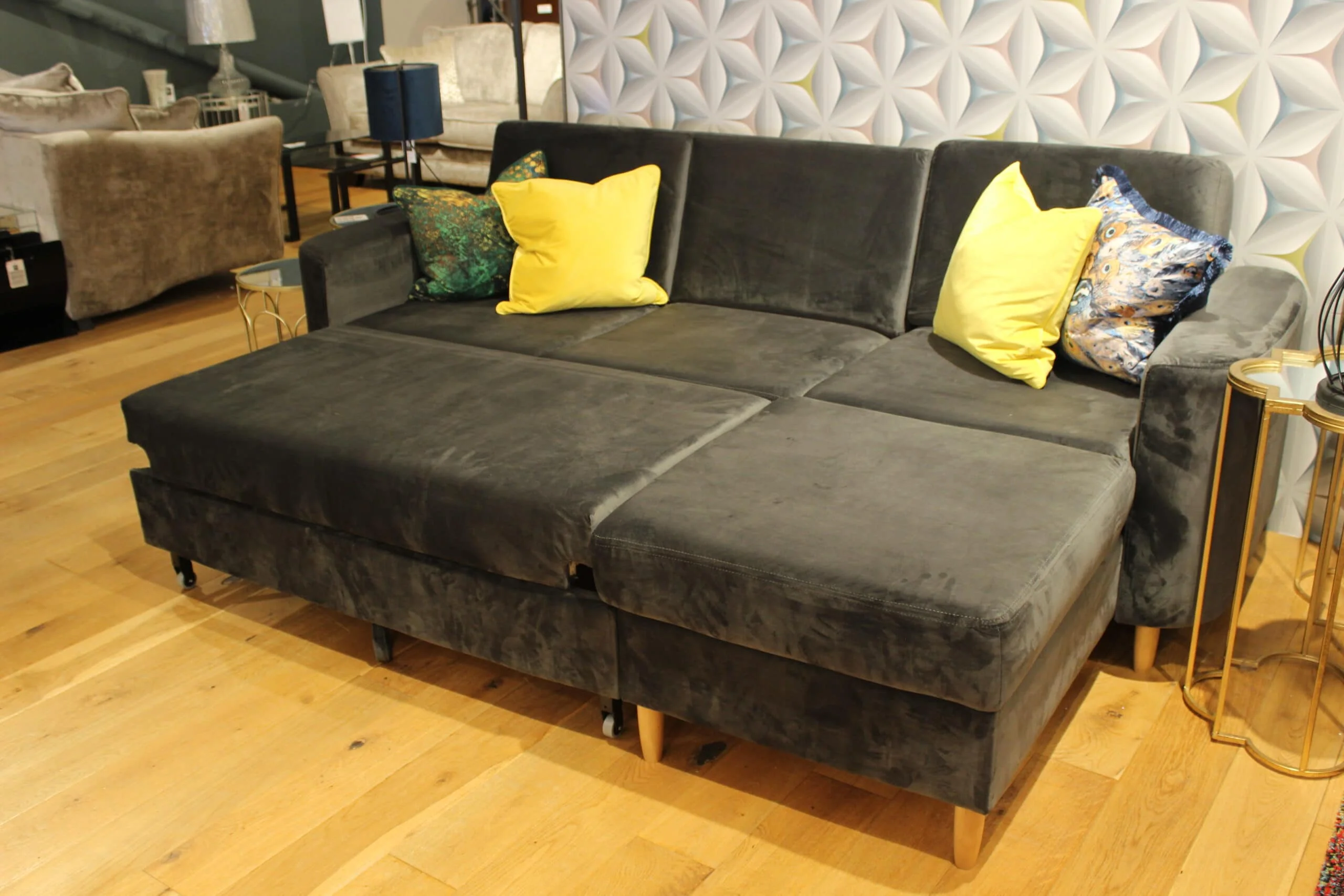Galanto Corner Sofa Bed With Storage - Image 13