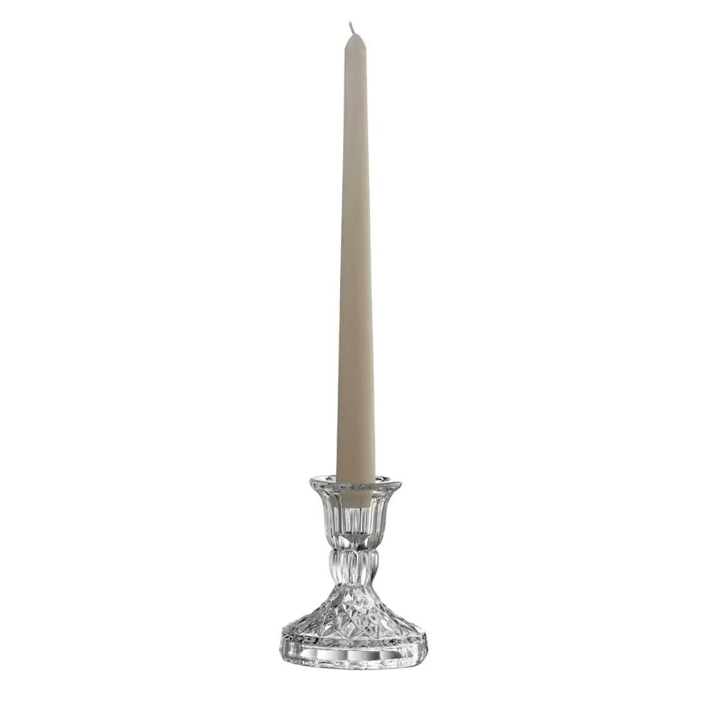 Galway Crystal Ashford 4" Candlestick Pair