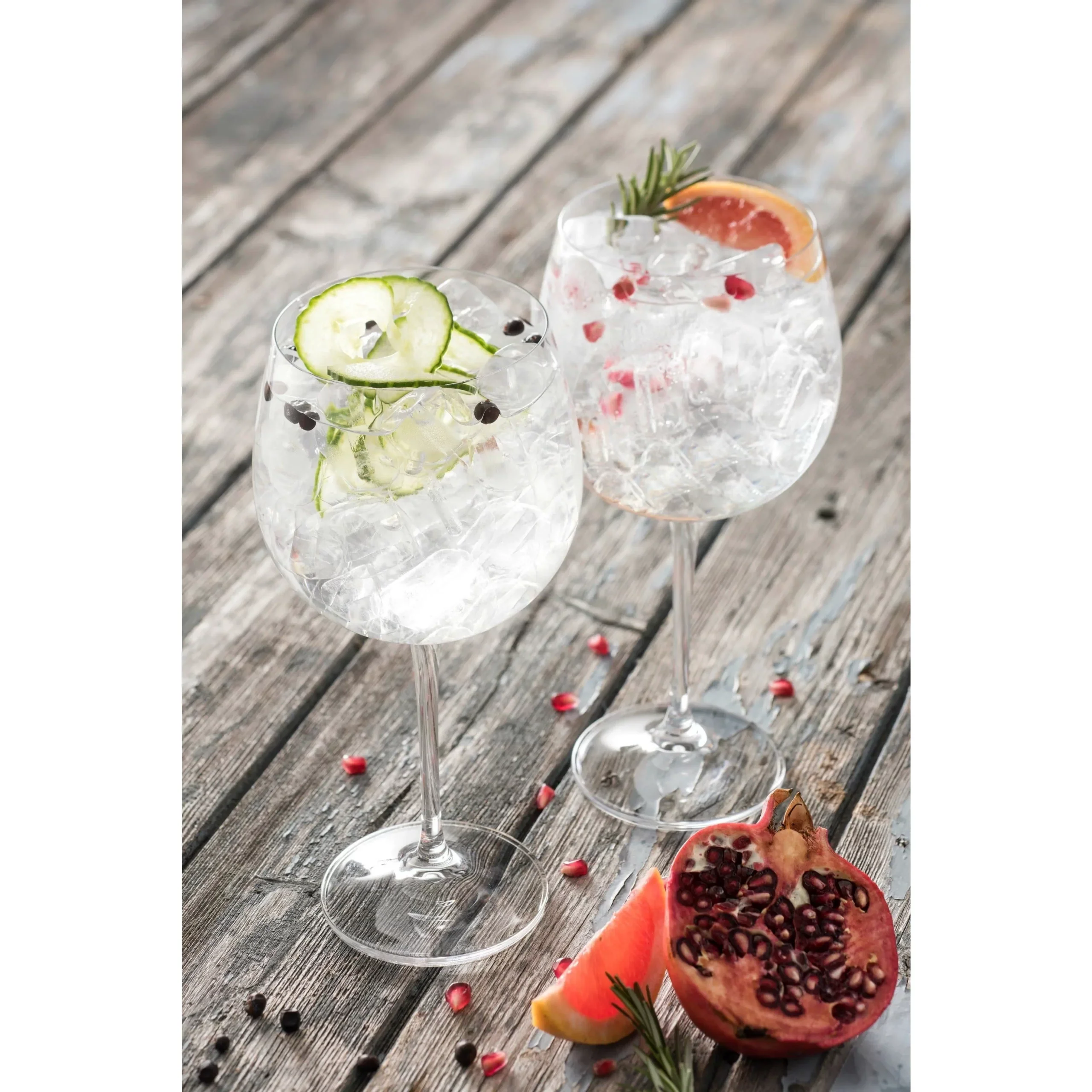 Galway Crystal Elegance Gin and Tonic Glass Pair - Image 2