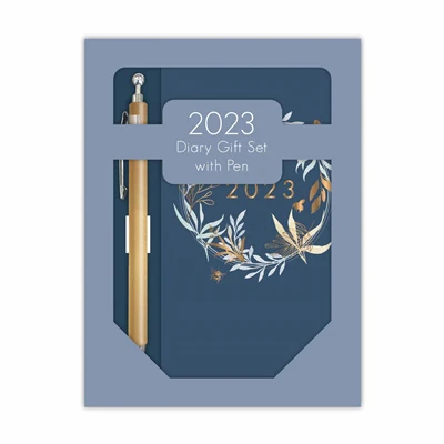 Gift Set Diary Slim WTV with Pen Bees - Image 3