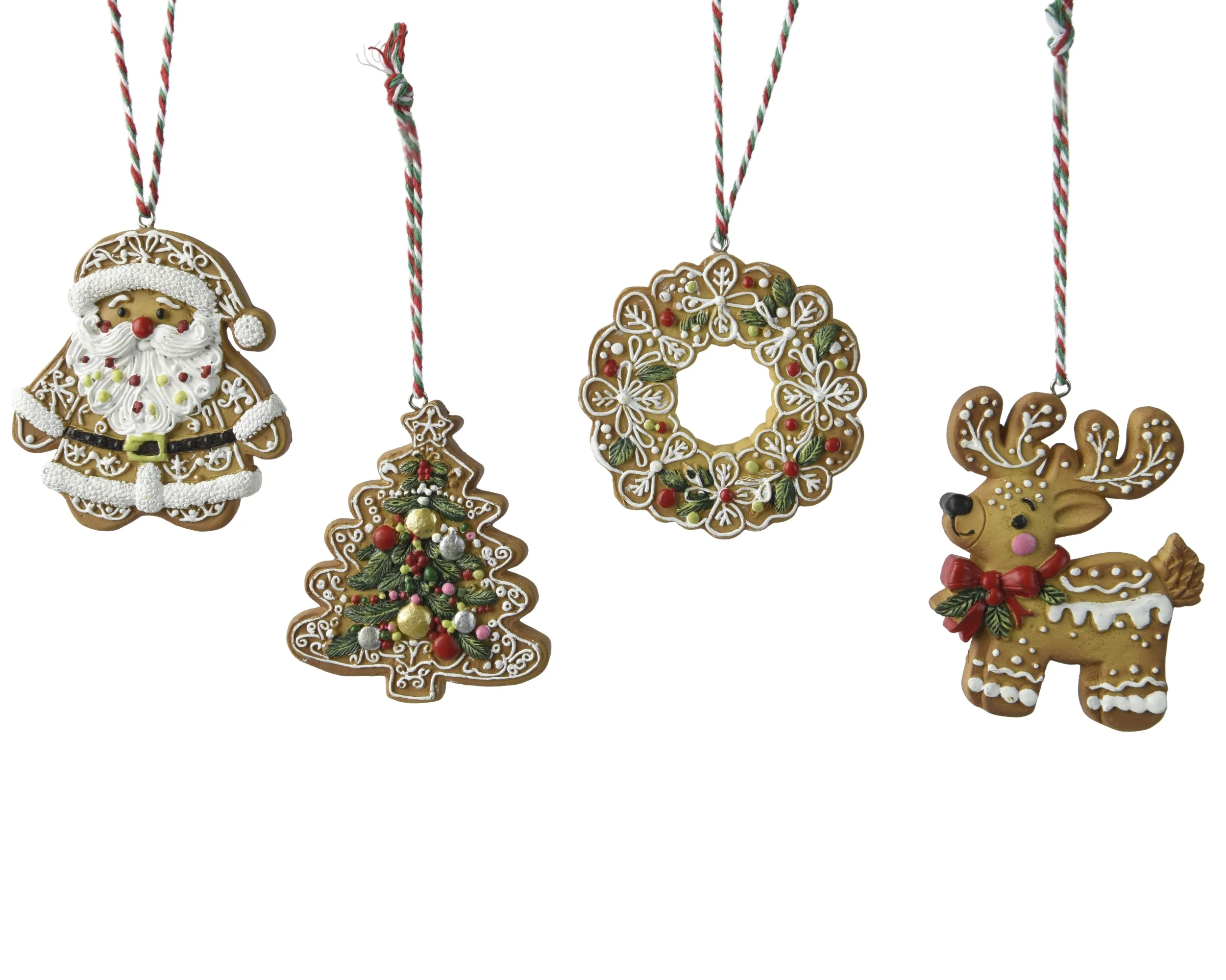 Gingerbread Christmas Decoration – Hanging Figurine for Home Decor