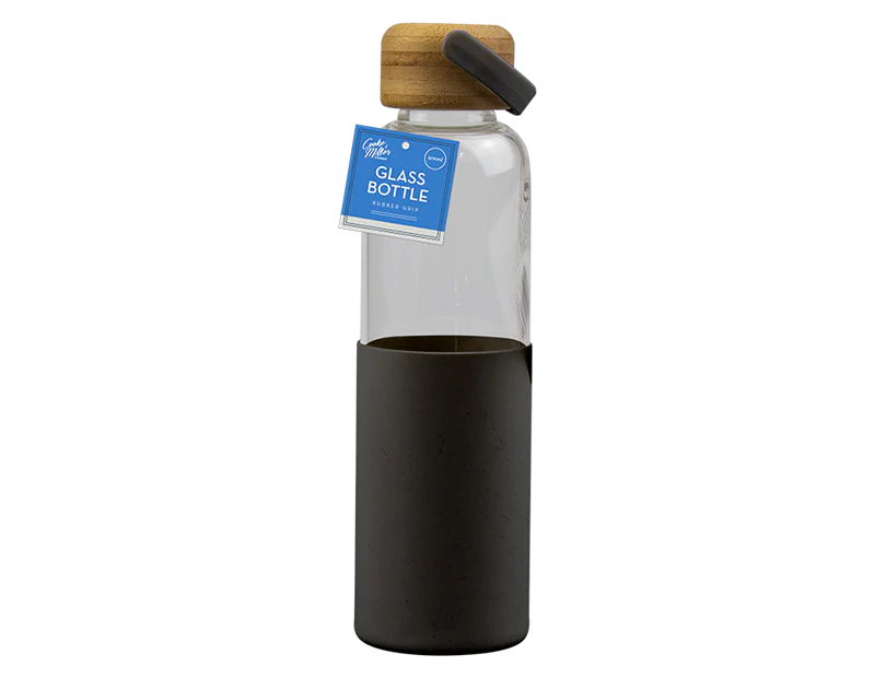 Glass Water Bottle 500ml - Image 2