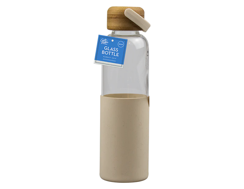 Glass Water Bottle 500ml - Image 3