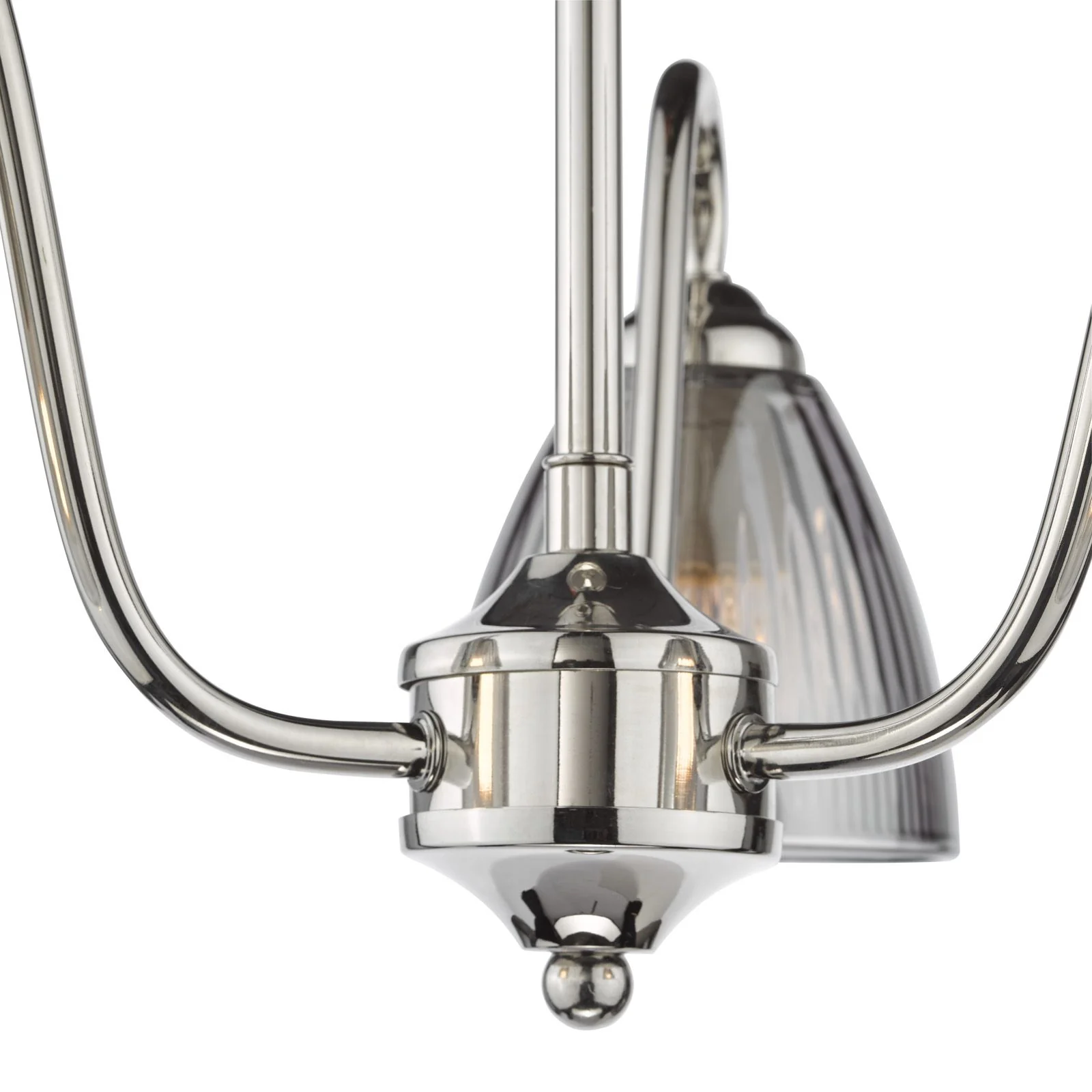 Glynis 5 Light Chandelier Polished Nikel - Image 3