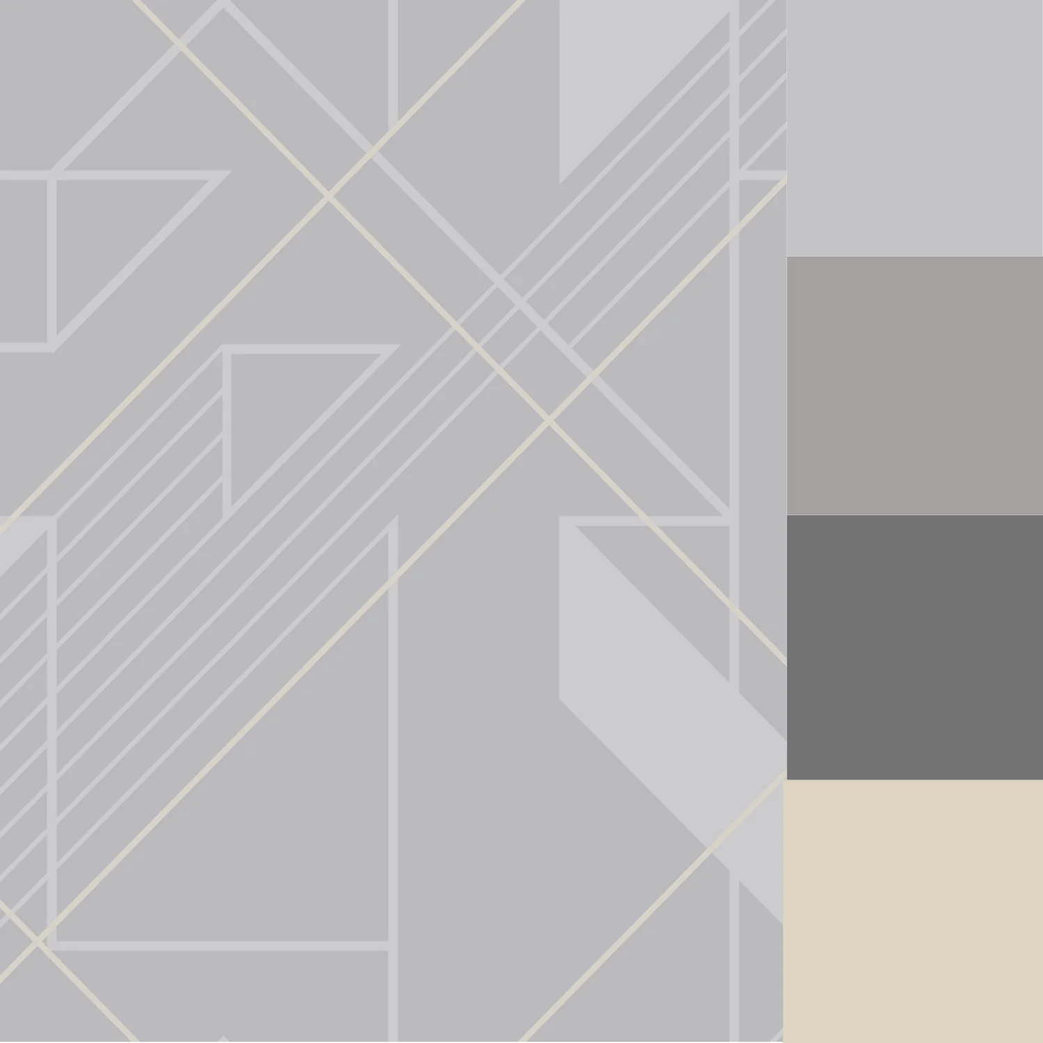Graham & Brown Graphic Reflect Wallpaper - Image 4