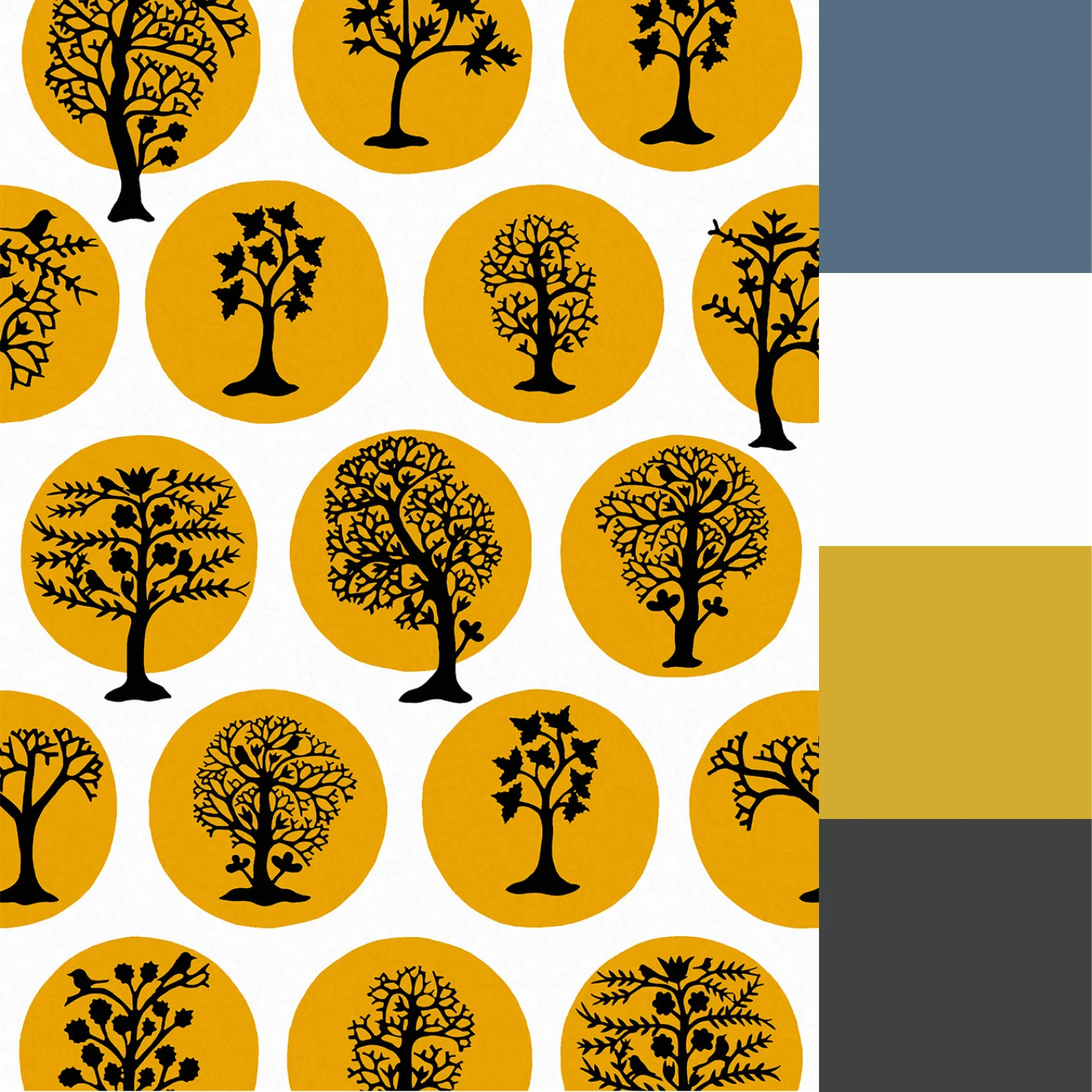 Graham & Brown Party Land Mustard Wallpaper - Image 5