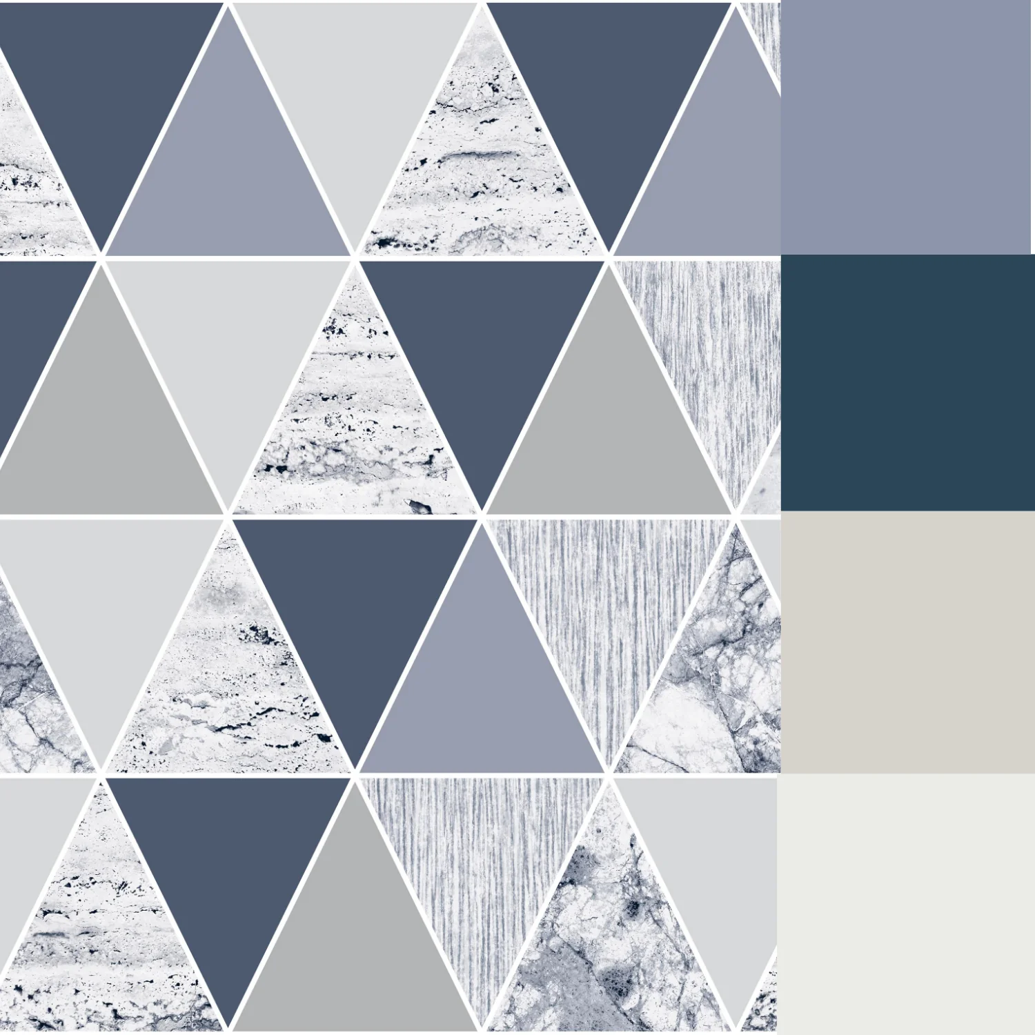 Graham & Brown Reflections Blue Wallpaper - Image 4