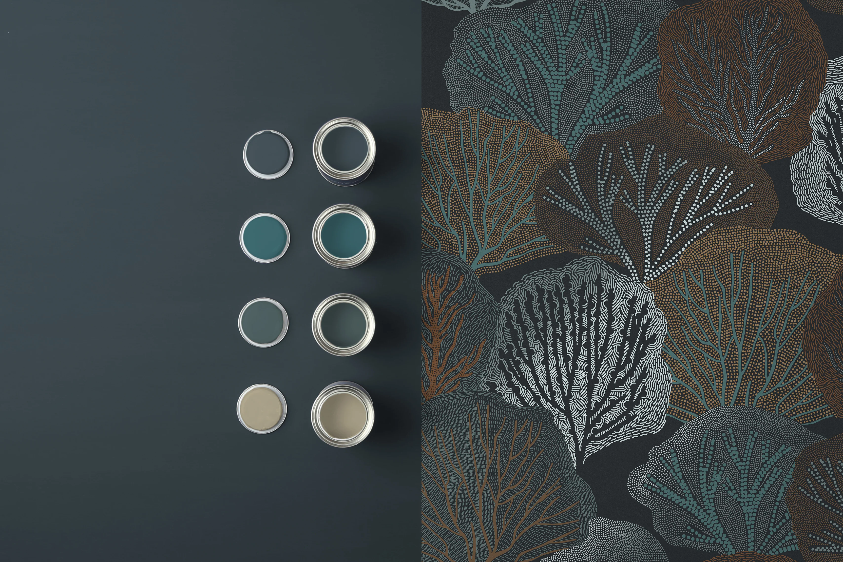 Graham & Brown Twyla Midnight Wallpaper - Image 4