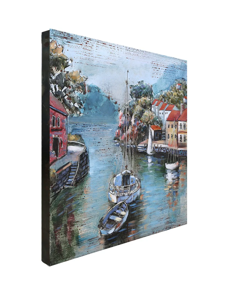 Greek Port Wall Art - Image 3