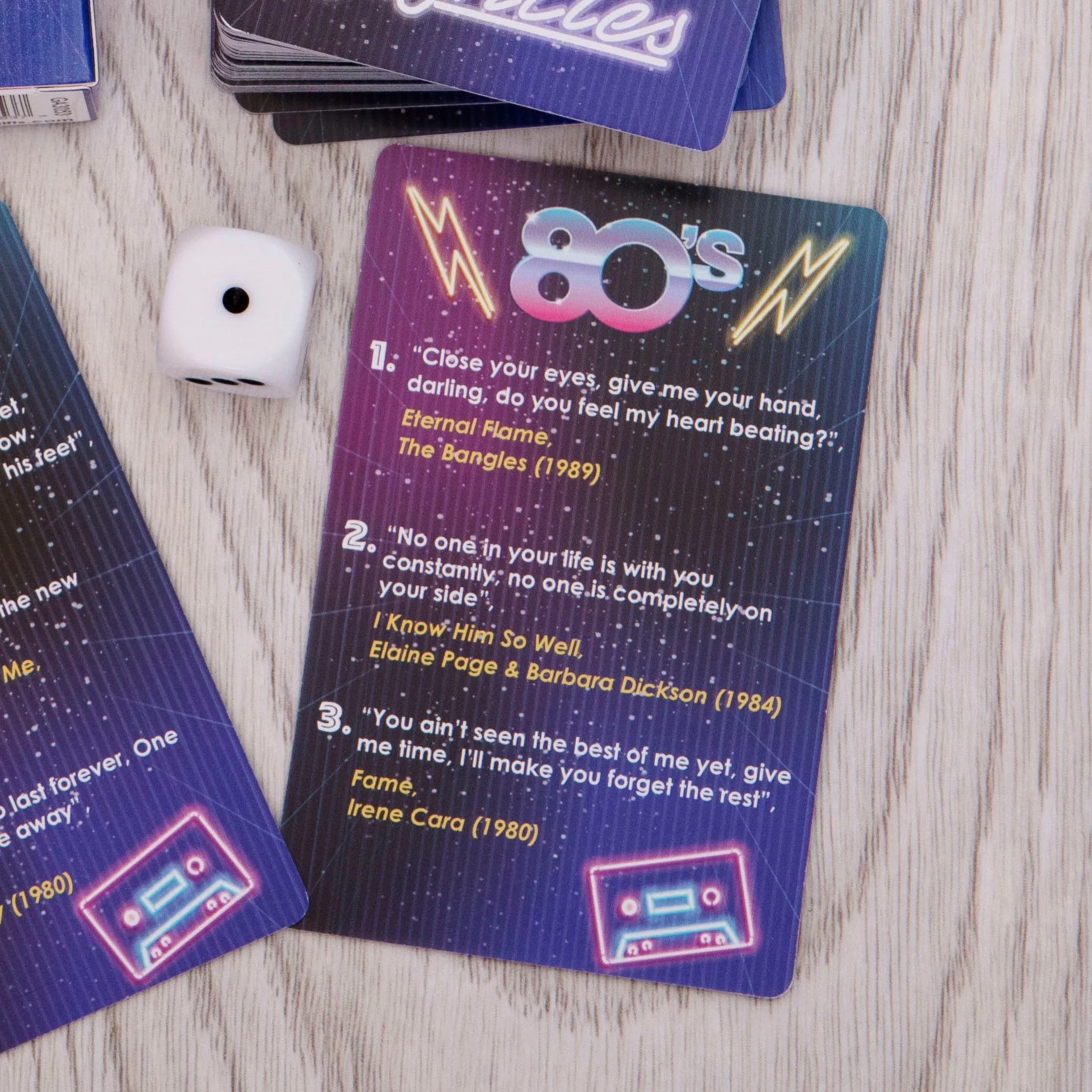 Guess That Tune 80s - Card Game - Image 5