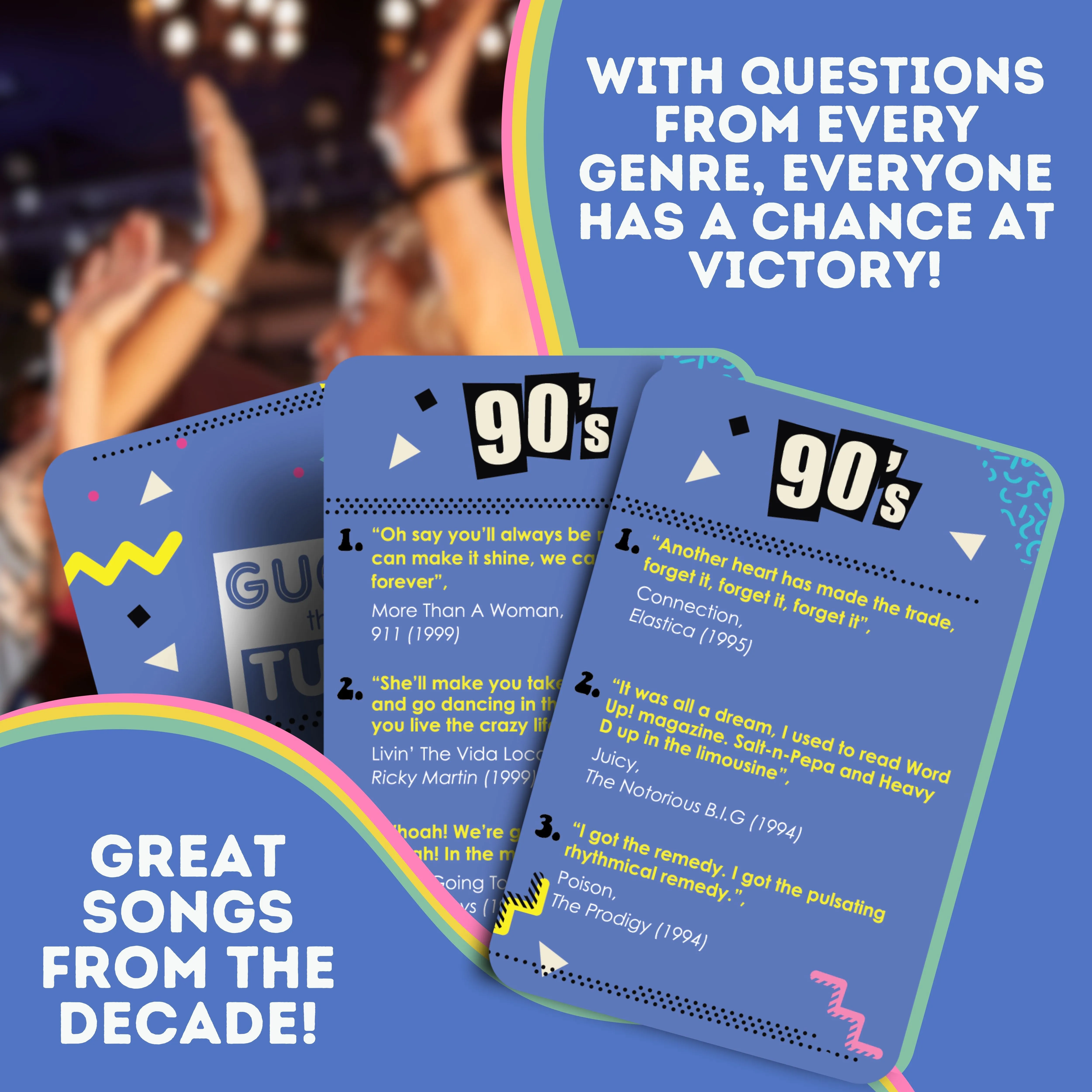 Guess That Tune 90s - Card Game - Image 4