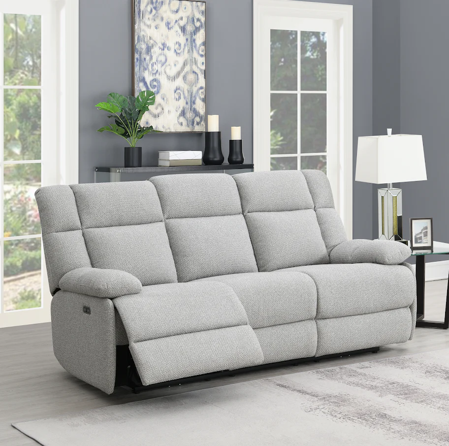 Halton 3 Seater Sofa Electric Recliner
