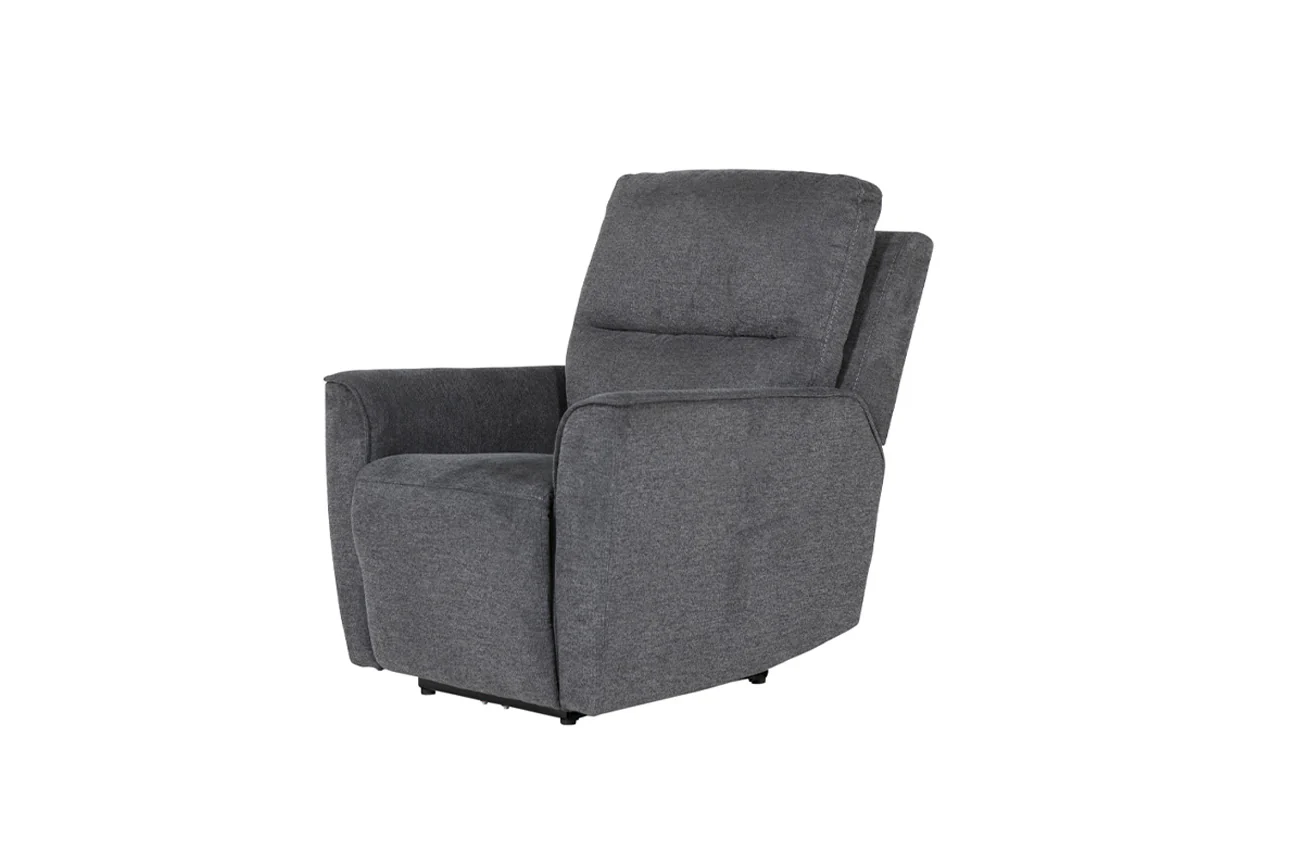 Harlington Recliner Chair Charcoal - Image 2