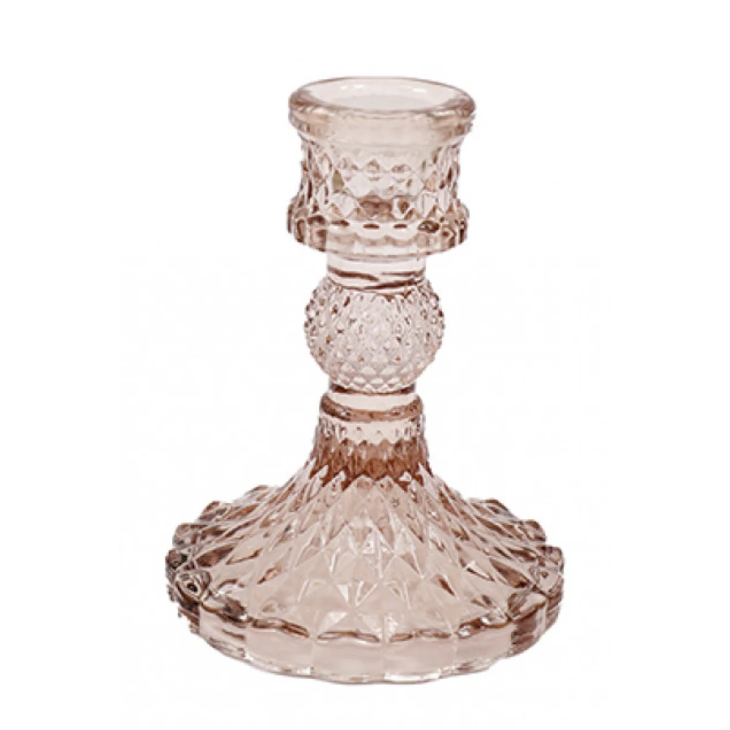 Jewel Dinner Candle Holder - Glass Candle Holder Collection - Image 4