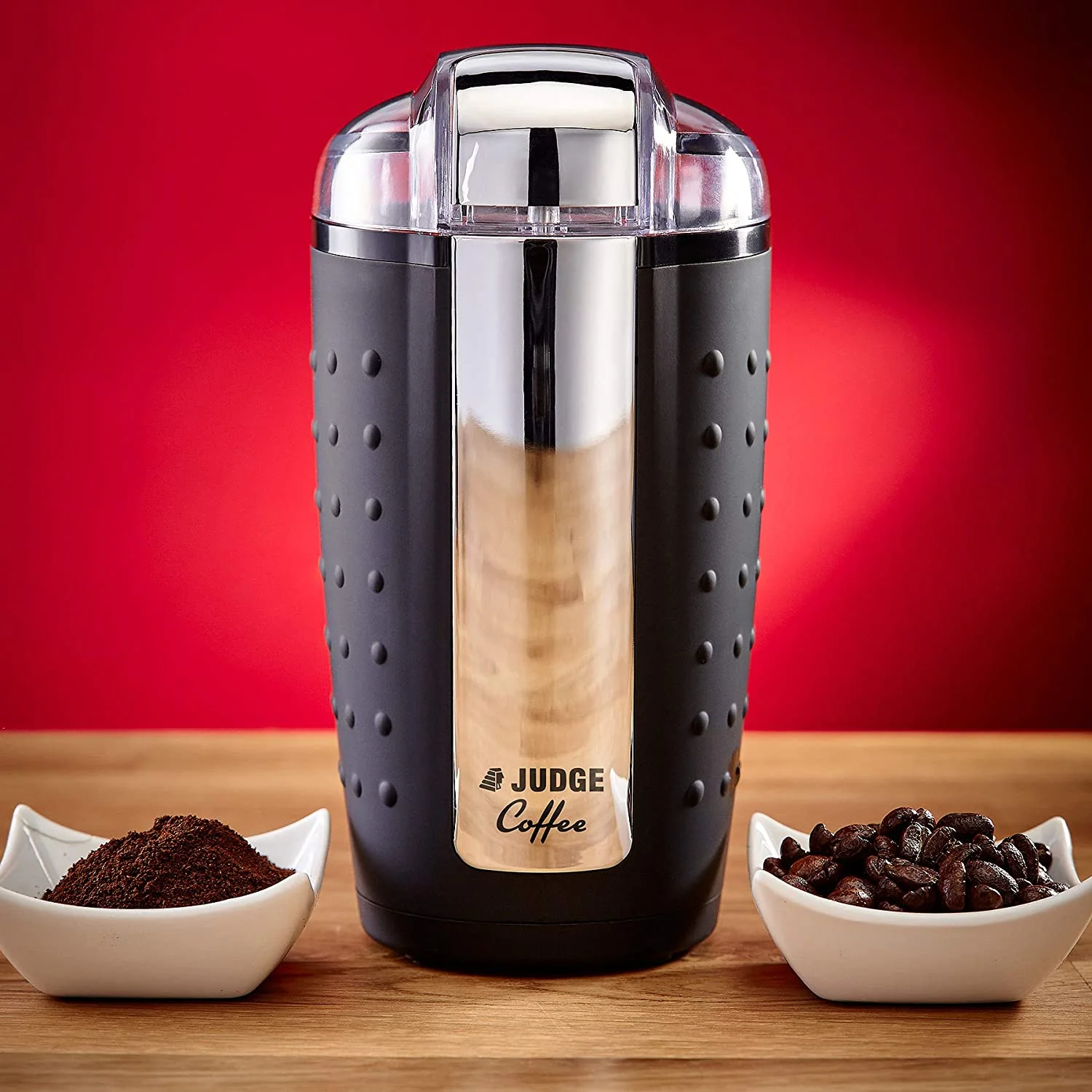 Judge 80 Gram Coffee Grinder with 180W Motor, Stainless Steel Blade, Fast Electric Coffee Grinder for Beans, Nuts & Spices - Image 2