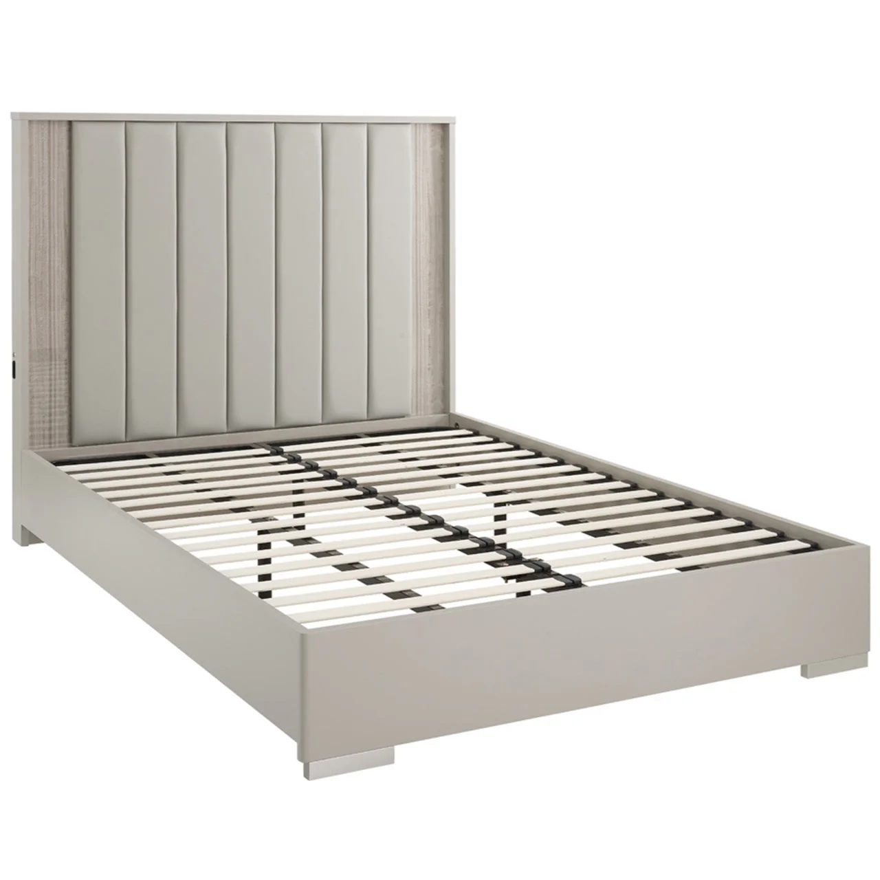 Jules Super King Bed Grey - Image 3