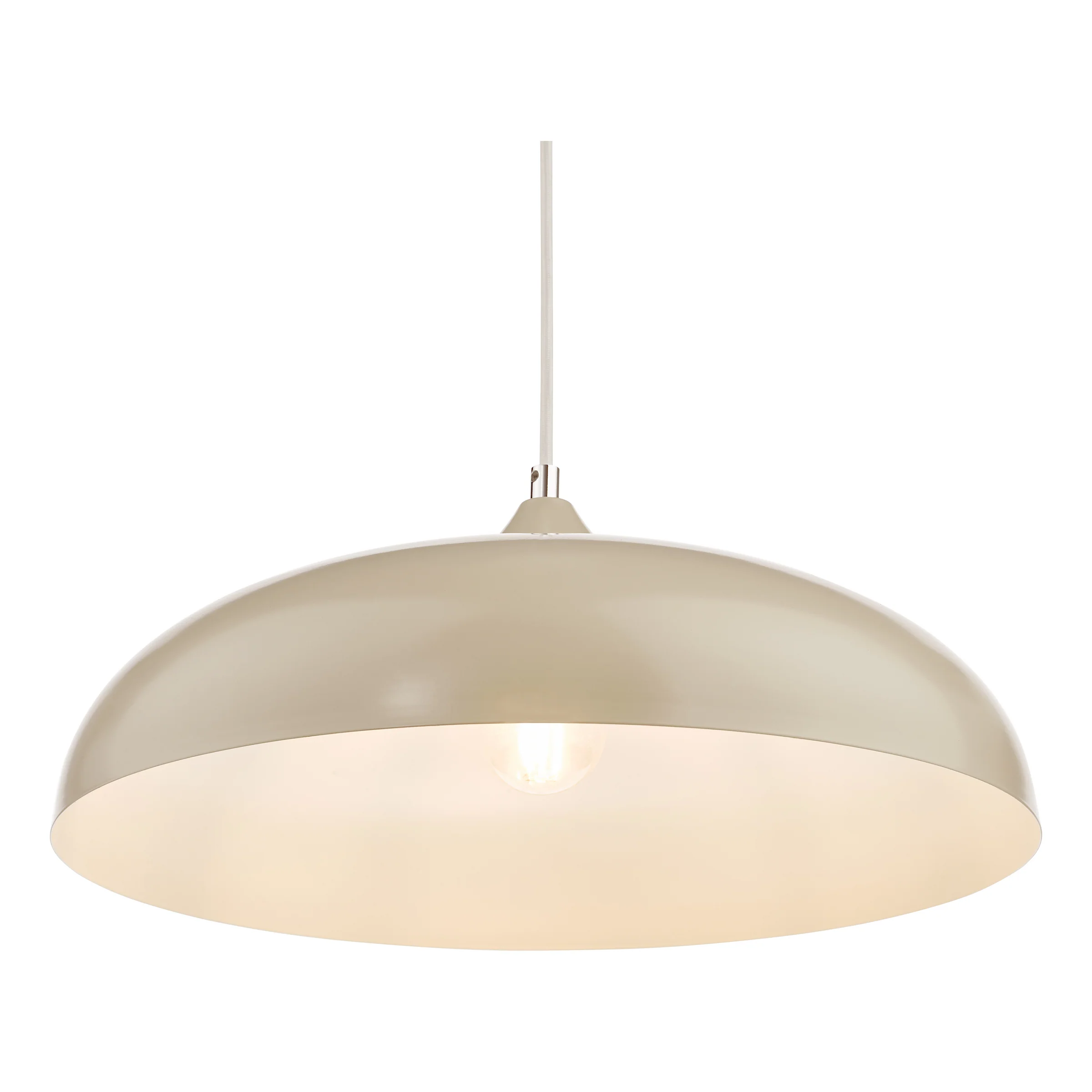Kaelan Pendant Taupe - Elegant Retro Lighting Collection - Image 4