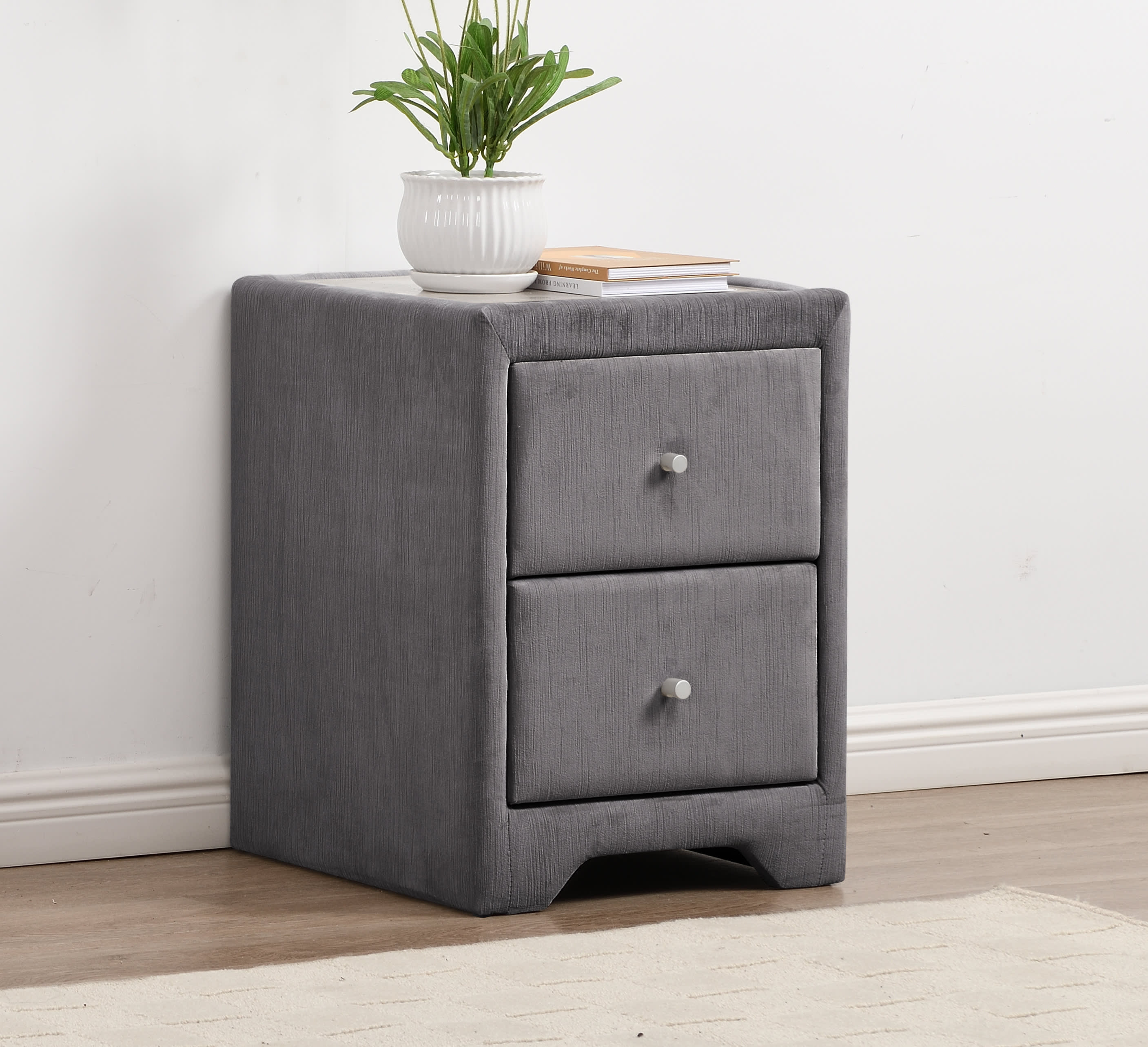 Kilkenny Bedside Table Grey
