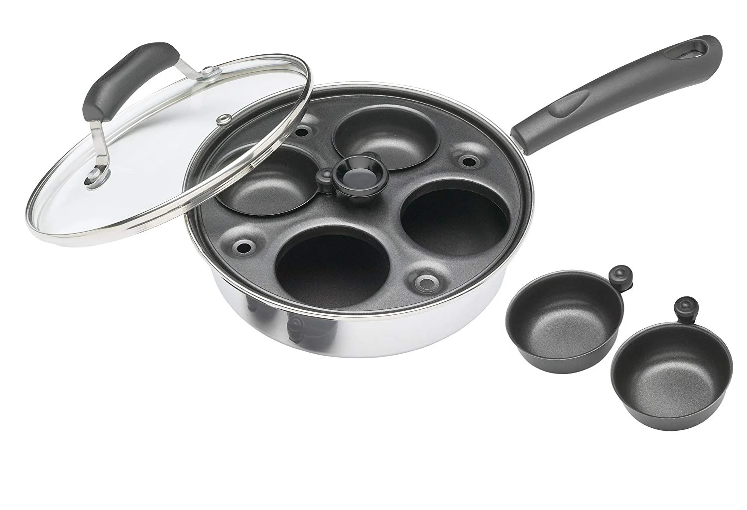 KitchenCraft Four Hole Egg Poacher