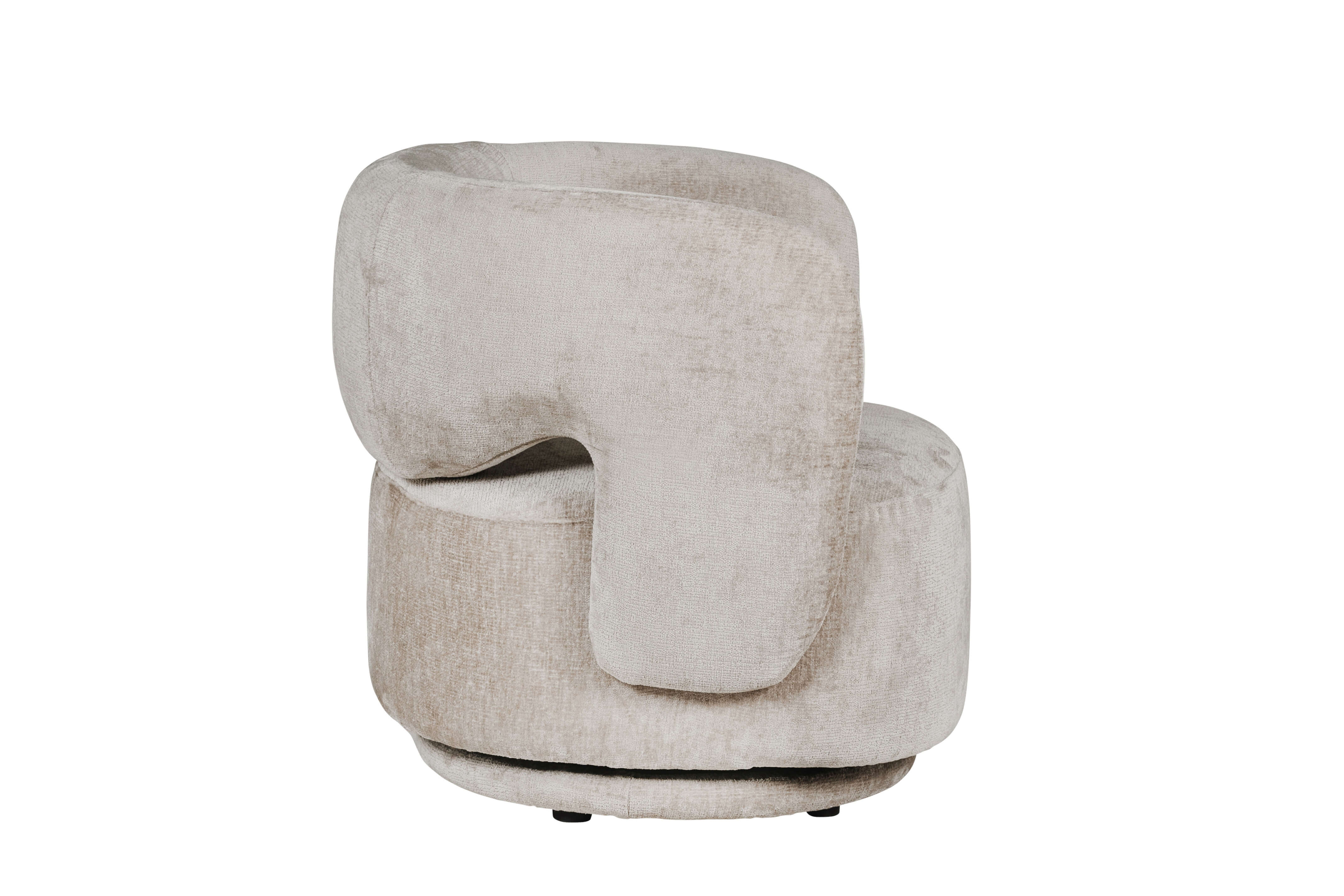 Koa Swivel Accent Chair Mink - Image 4