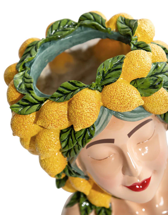 Lady Lemon Bust Vase - Image 3